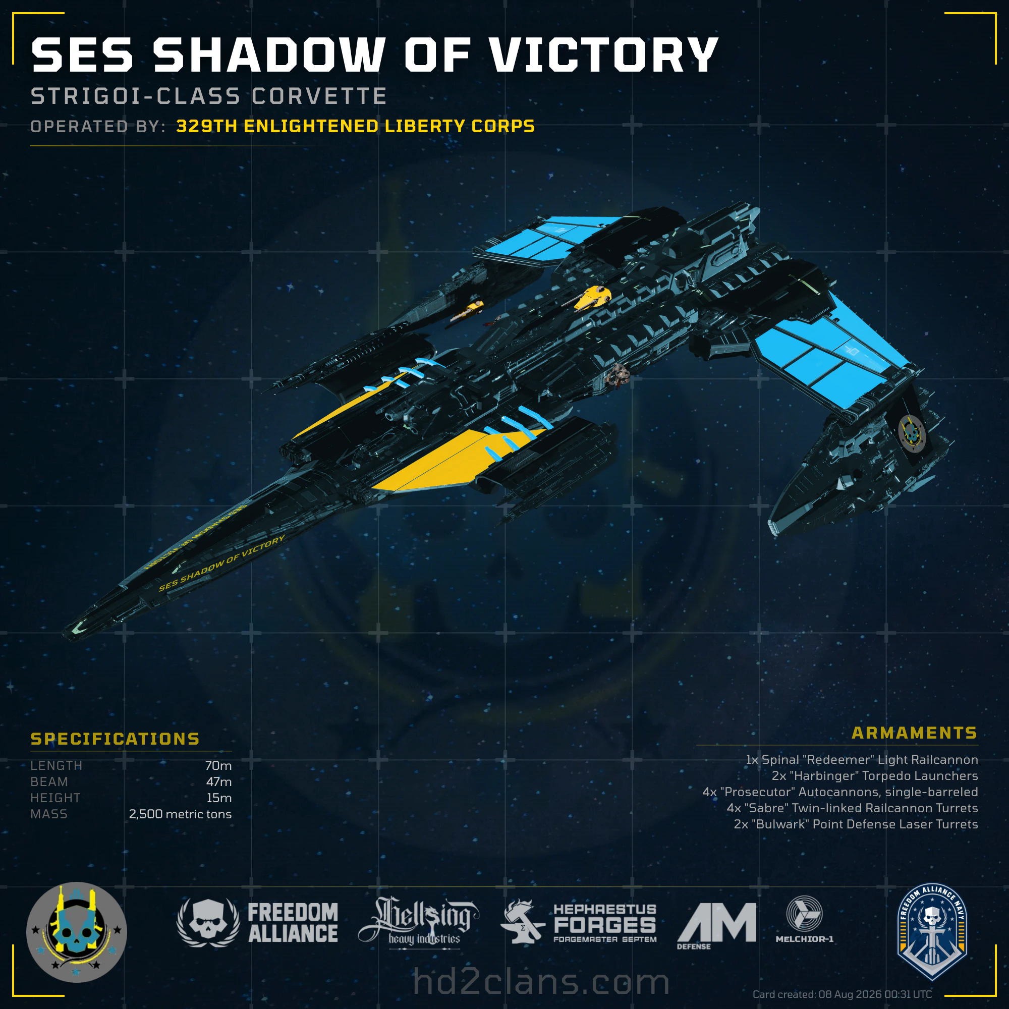 SES Shadow of Victory