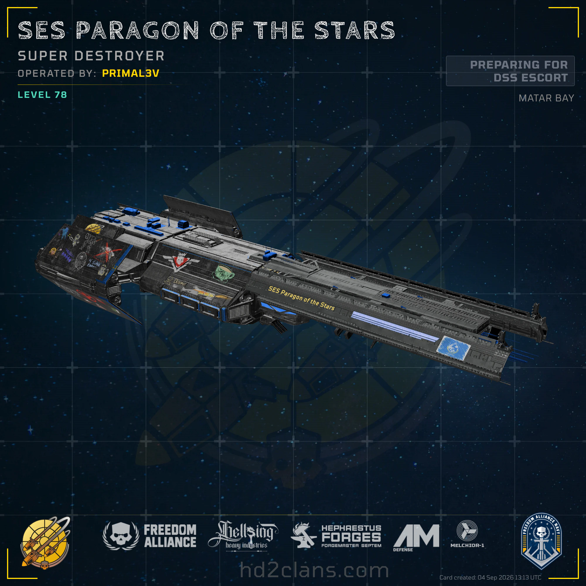 SES Paragon of the Stars