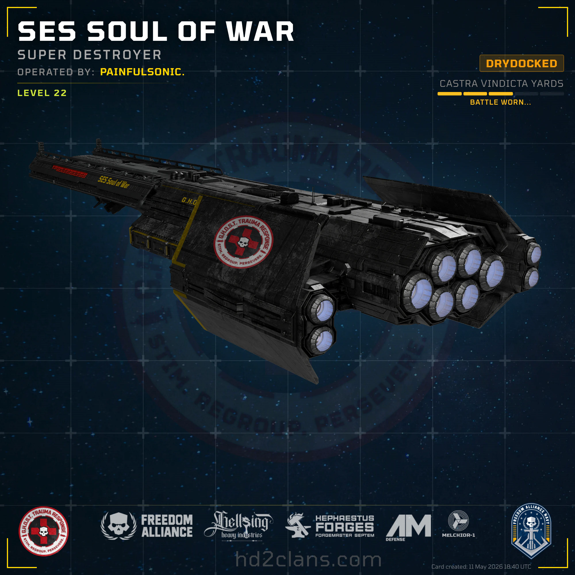 SES Soul of War