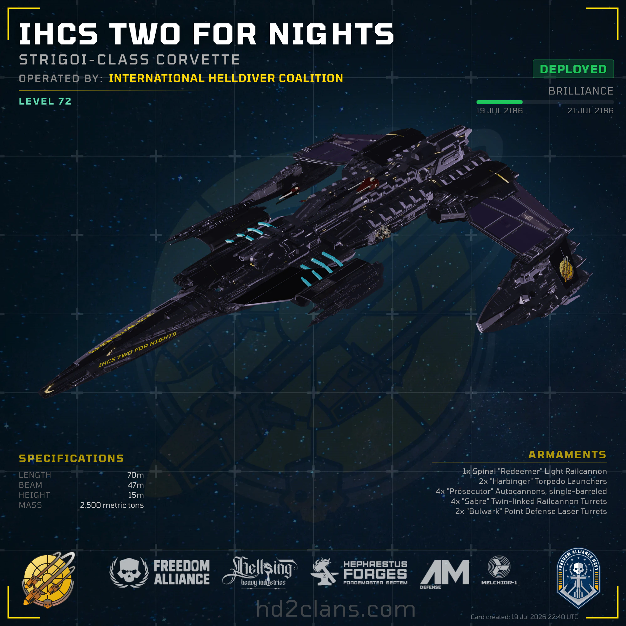 IHCS Two for Nights