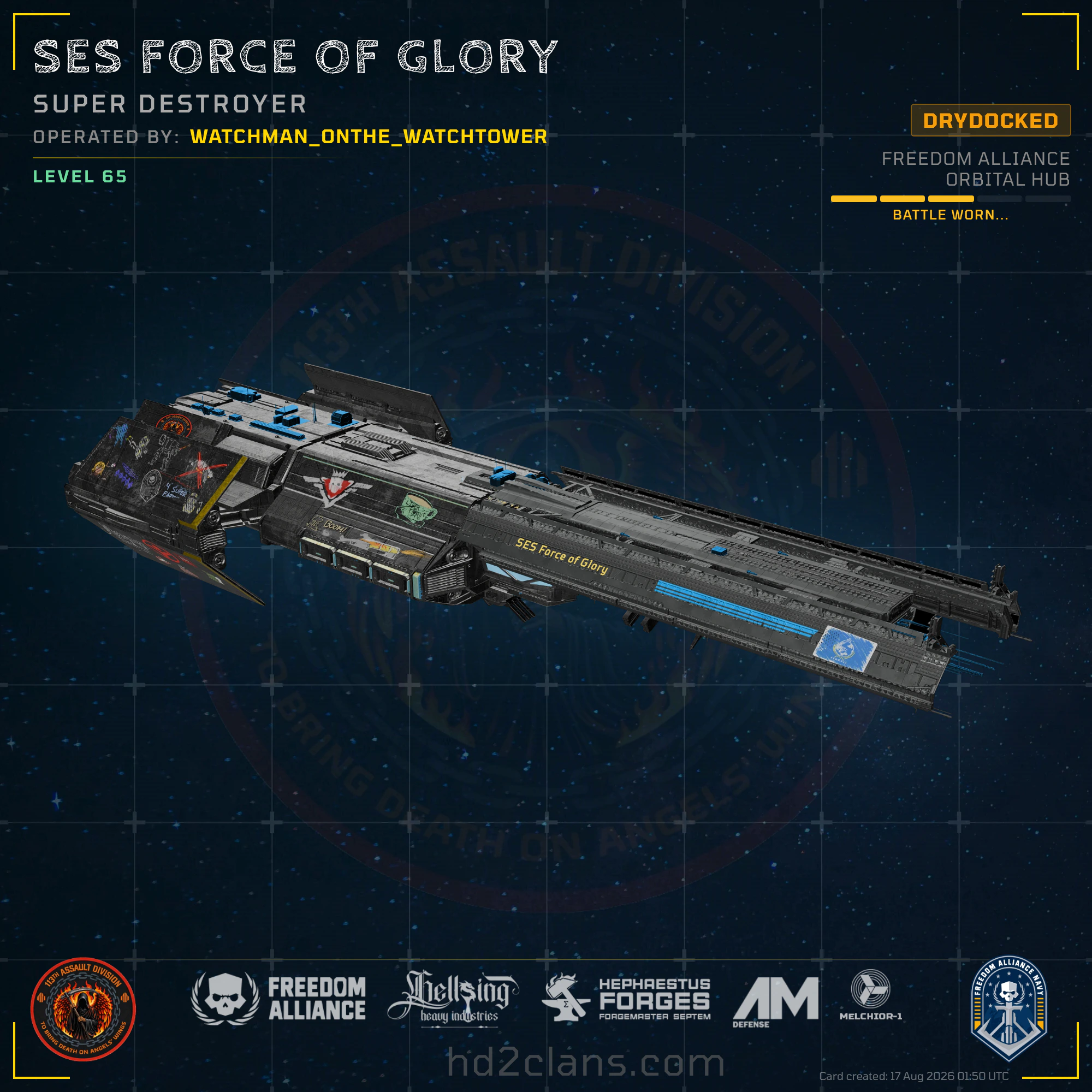 SES Force of Glory