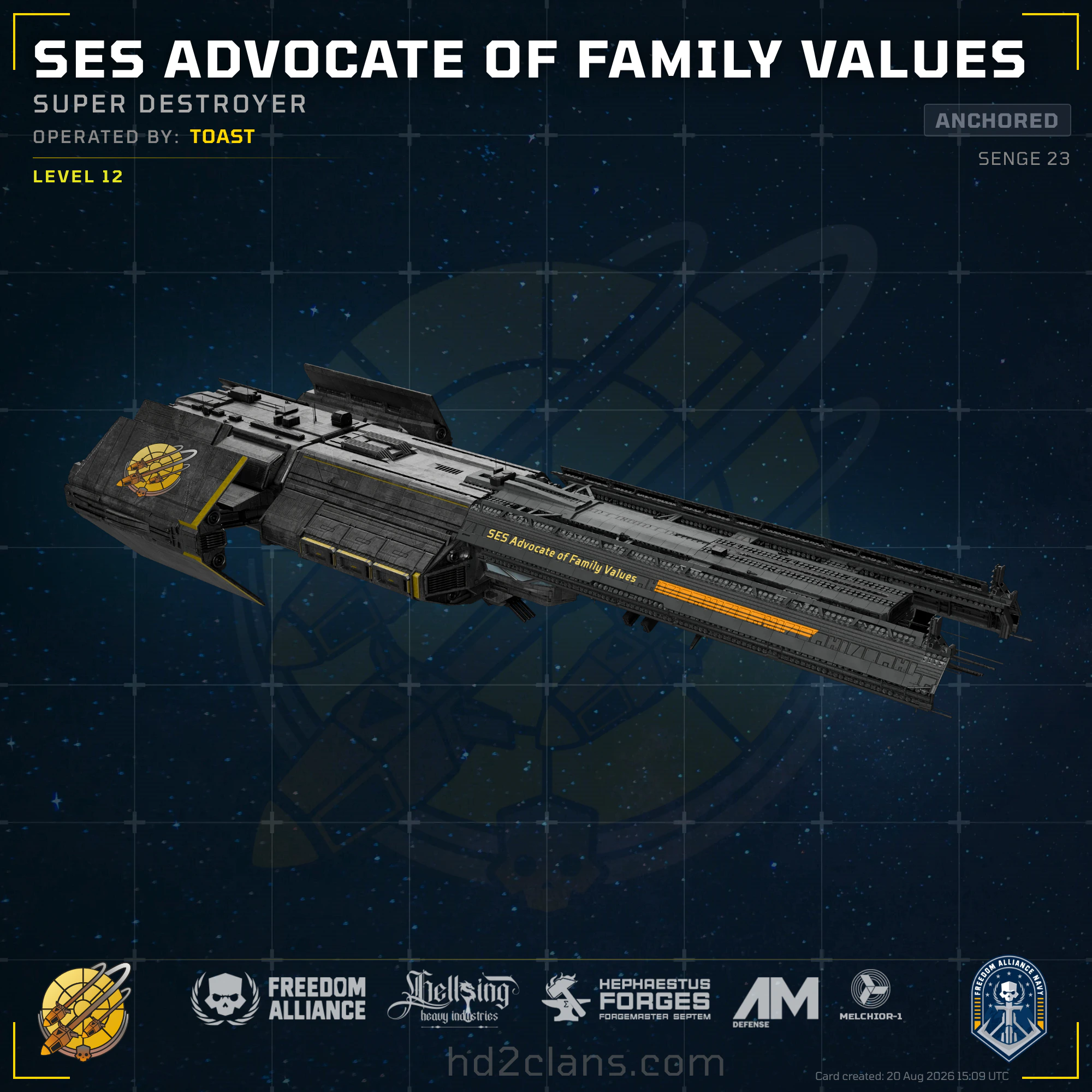 SES Advocate of Family Values