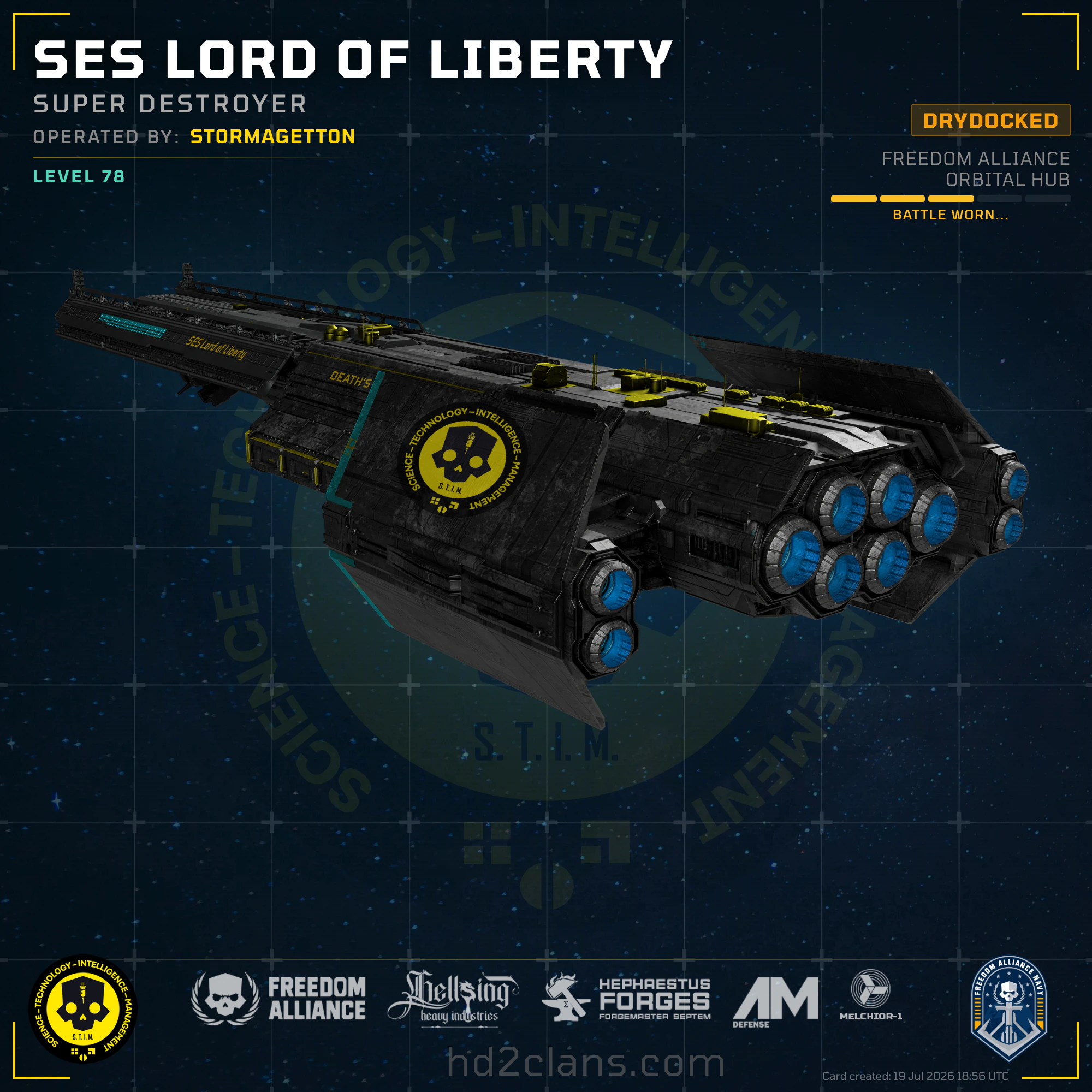 SES Lord of Liberty