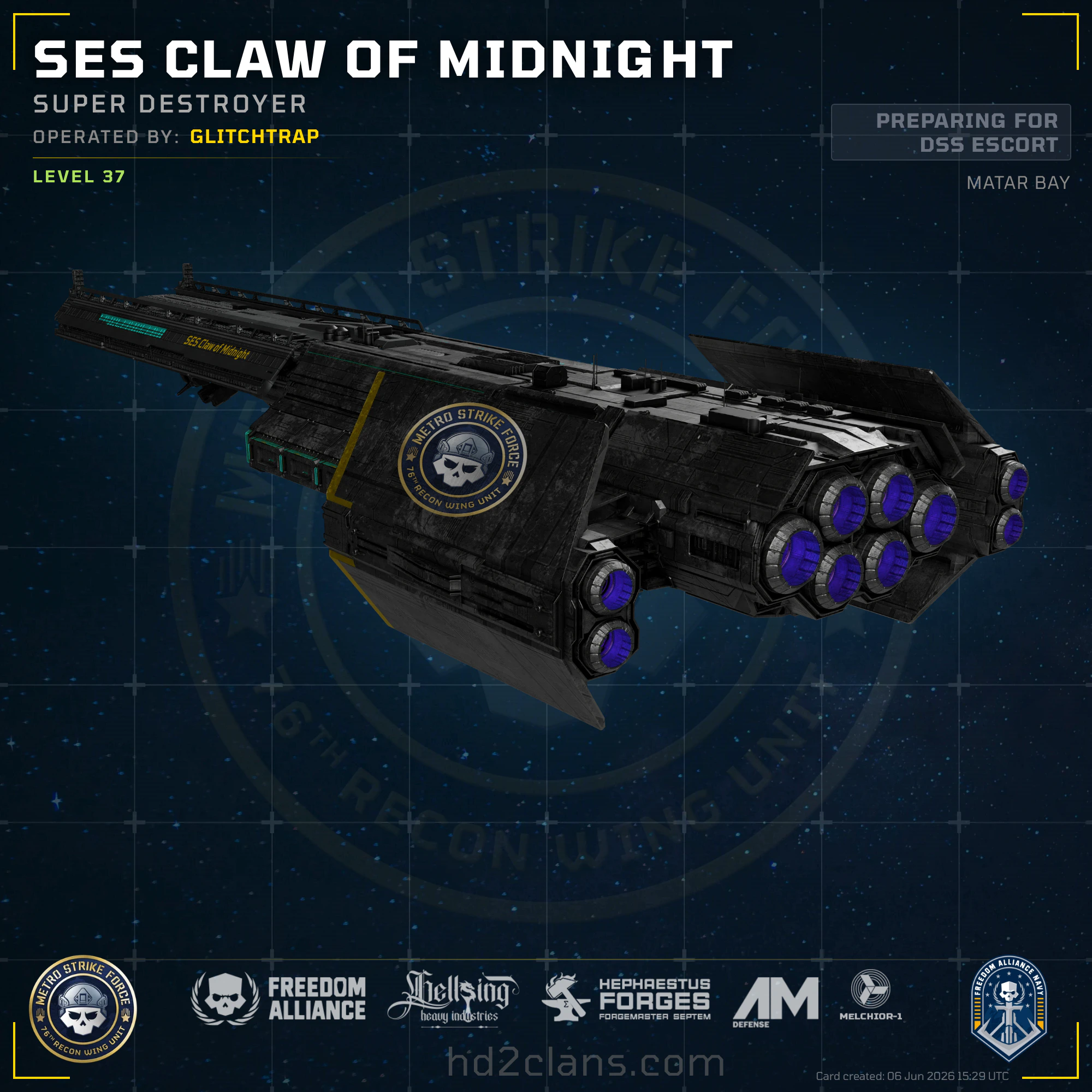 SES Claw of Midnight