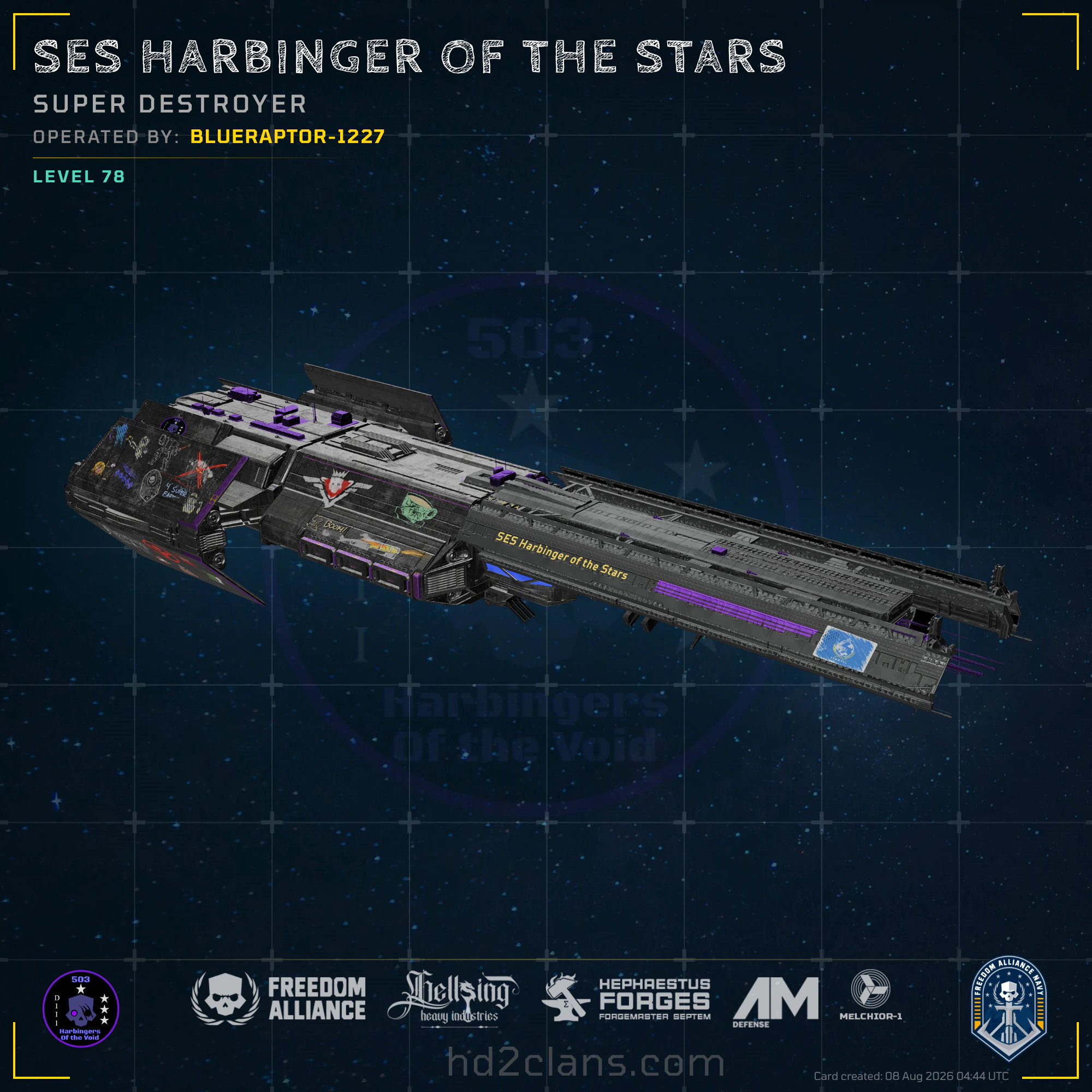 SES Harbinger of the Stars