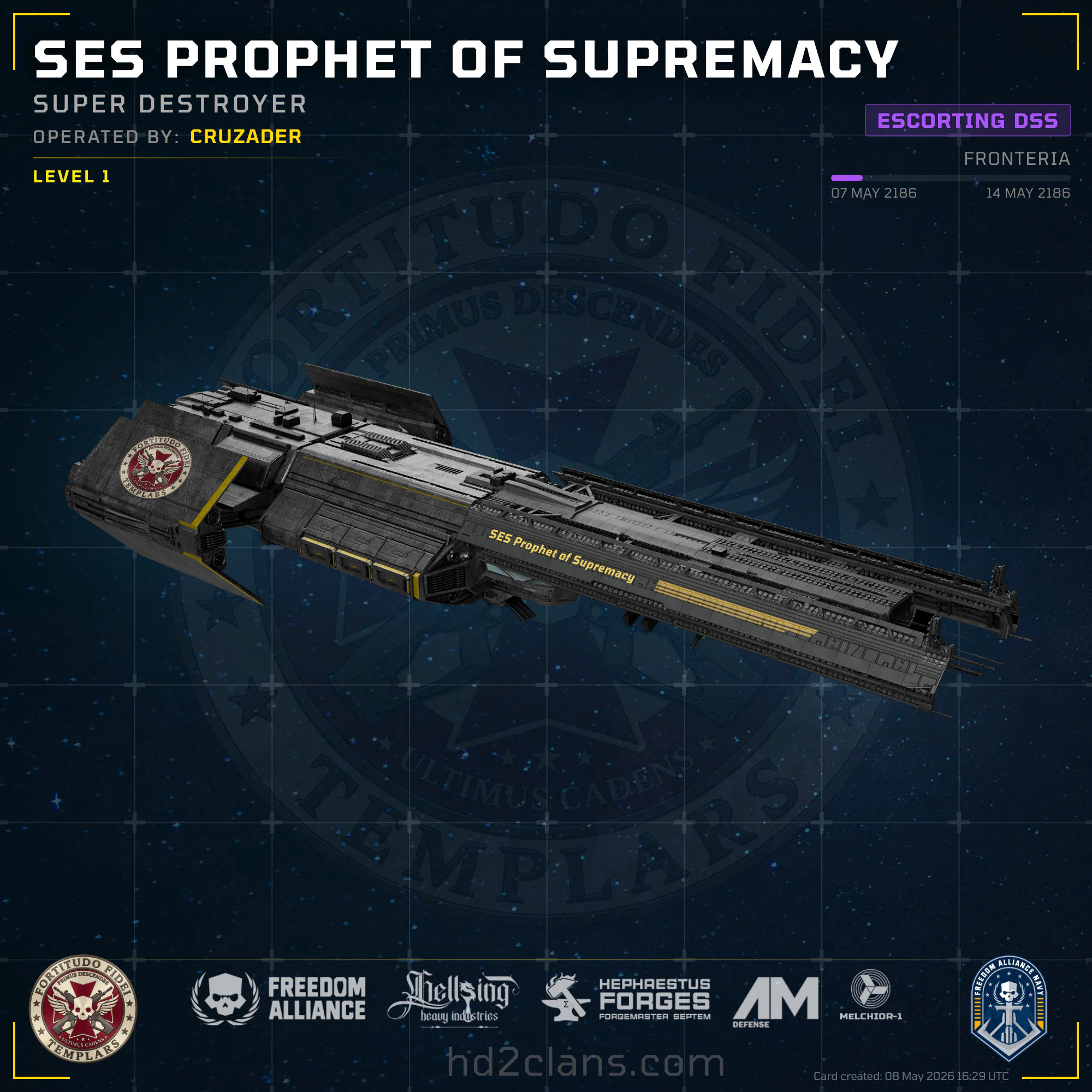 SES Prophet of Supremacy
