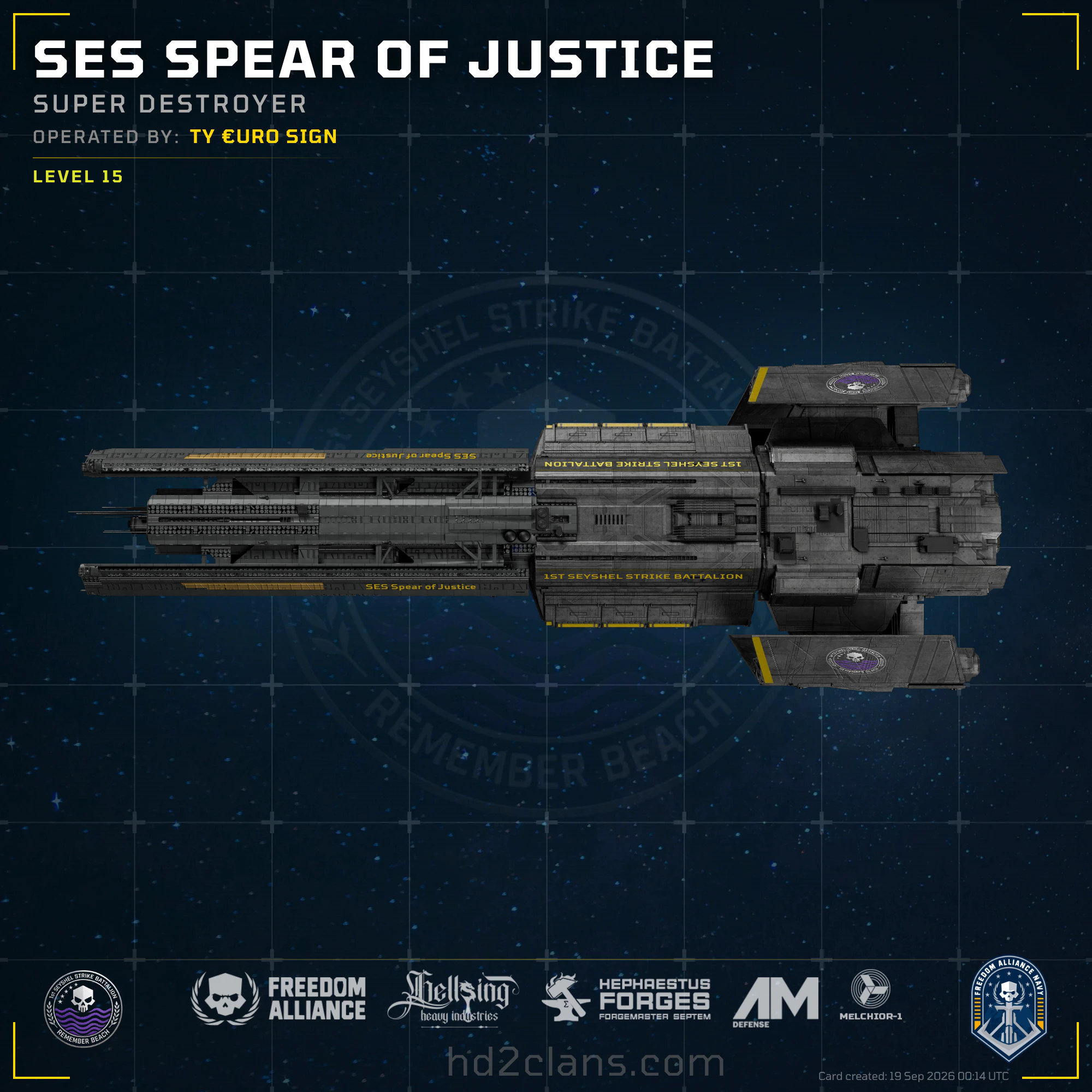 SES Spear of Justice
