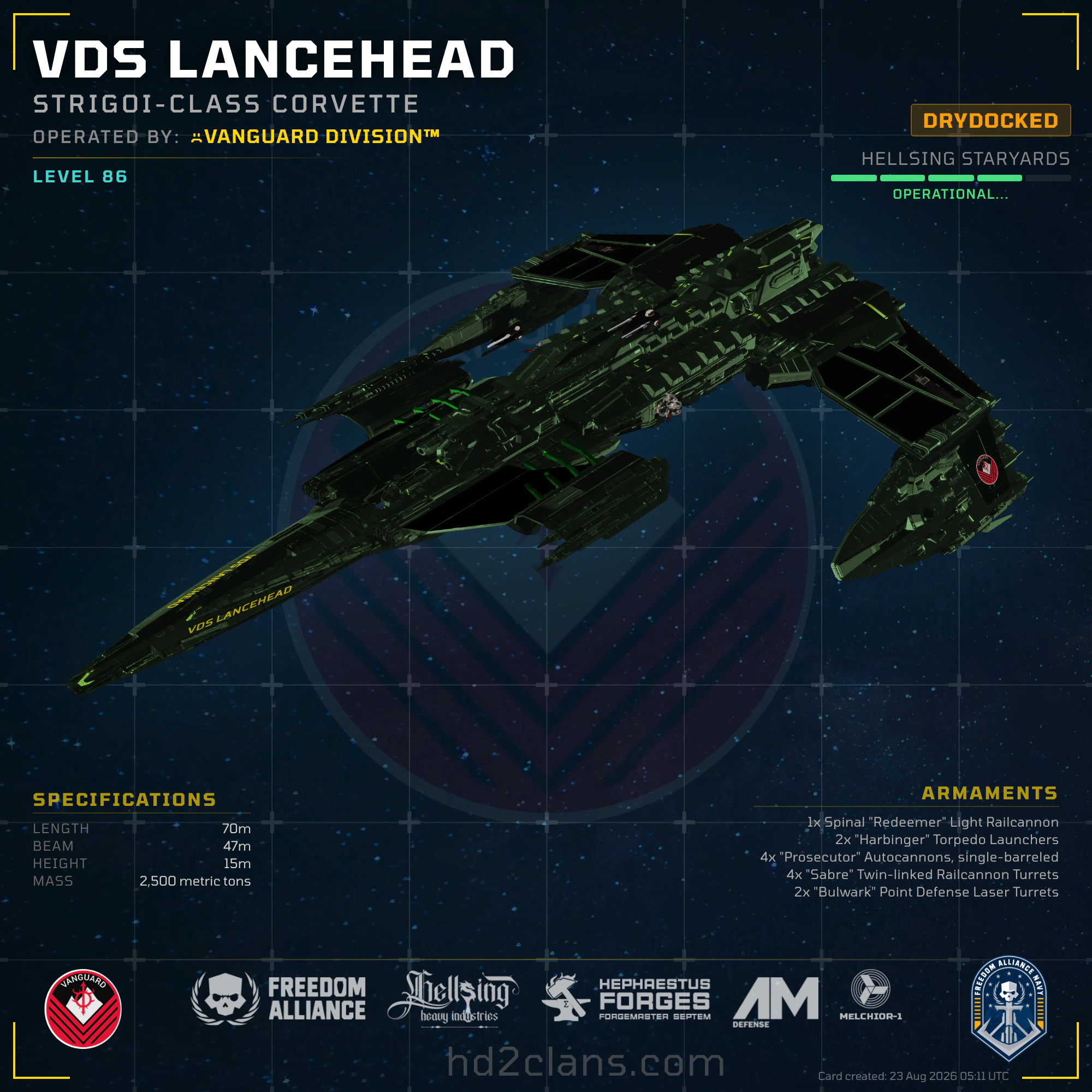 VDS Lancehead