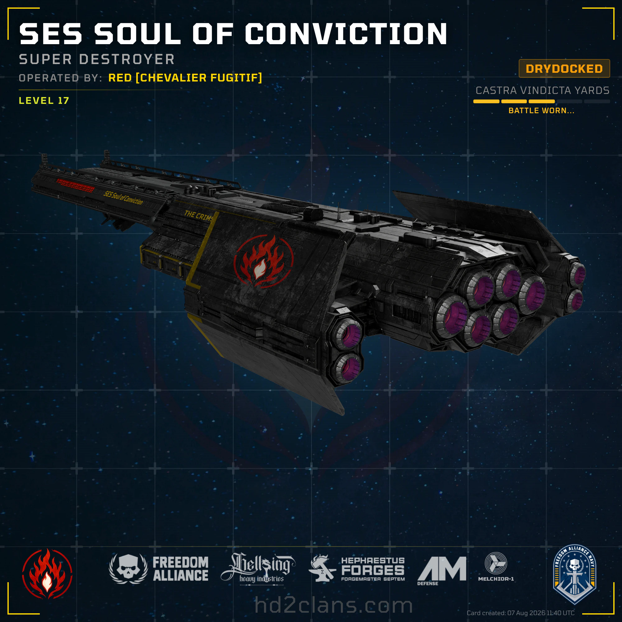 SES Soul of Conviction