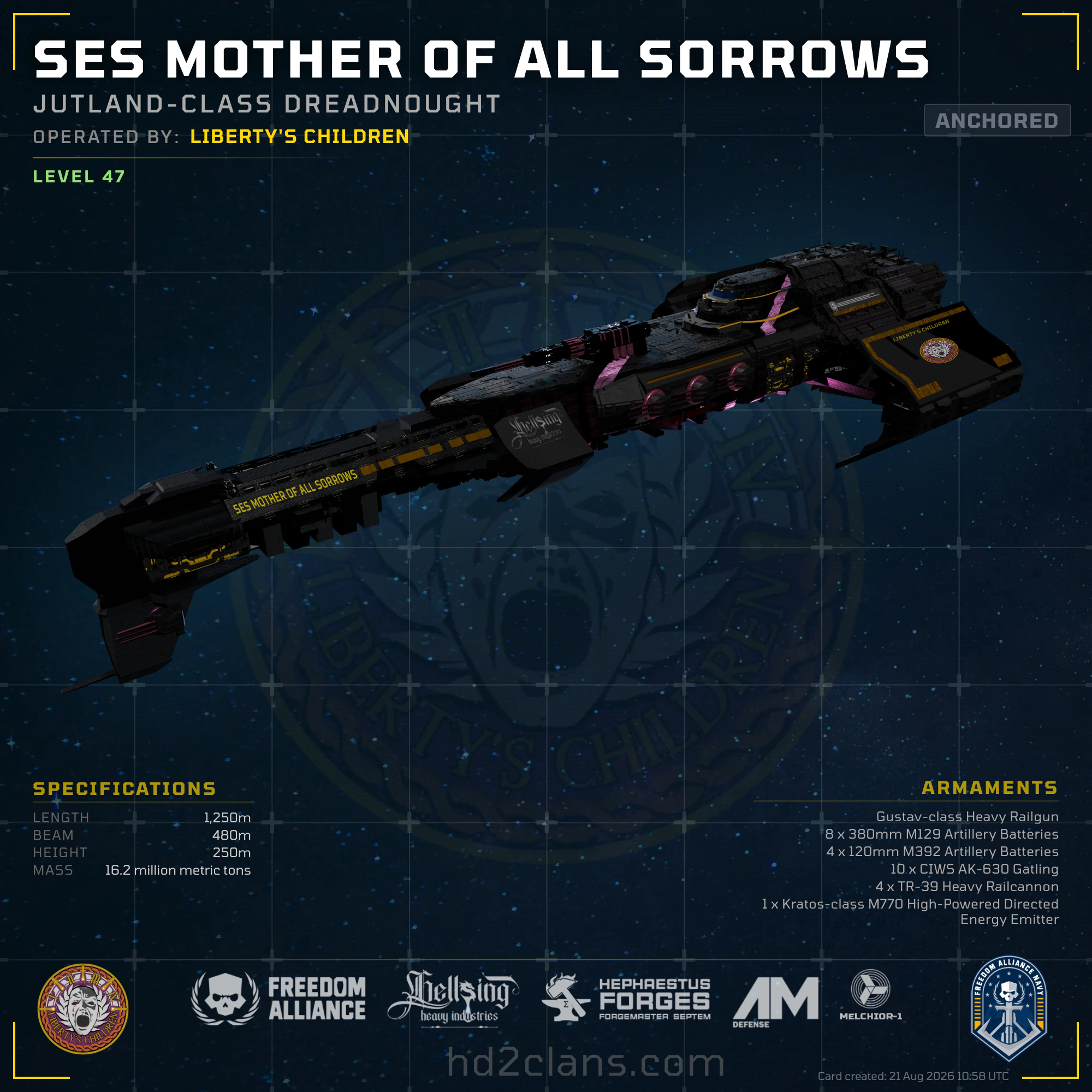 SES Mother of All Sorrows