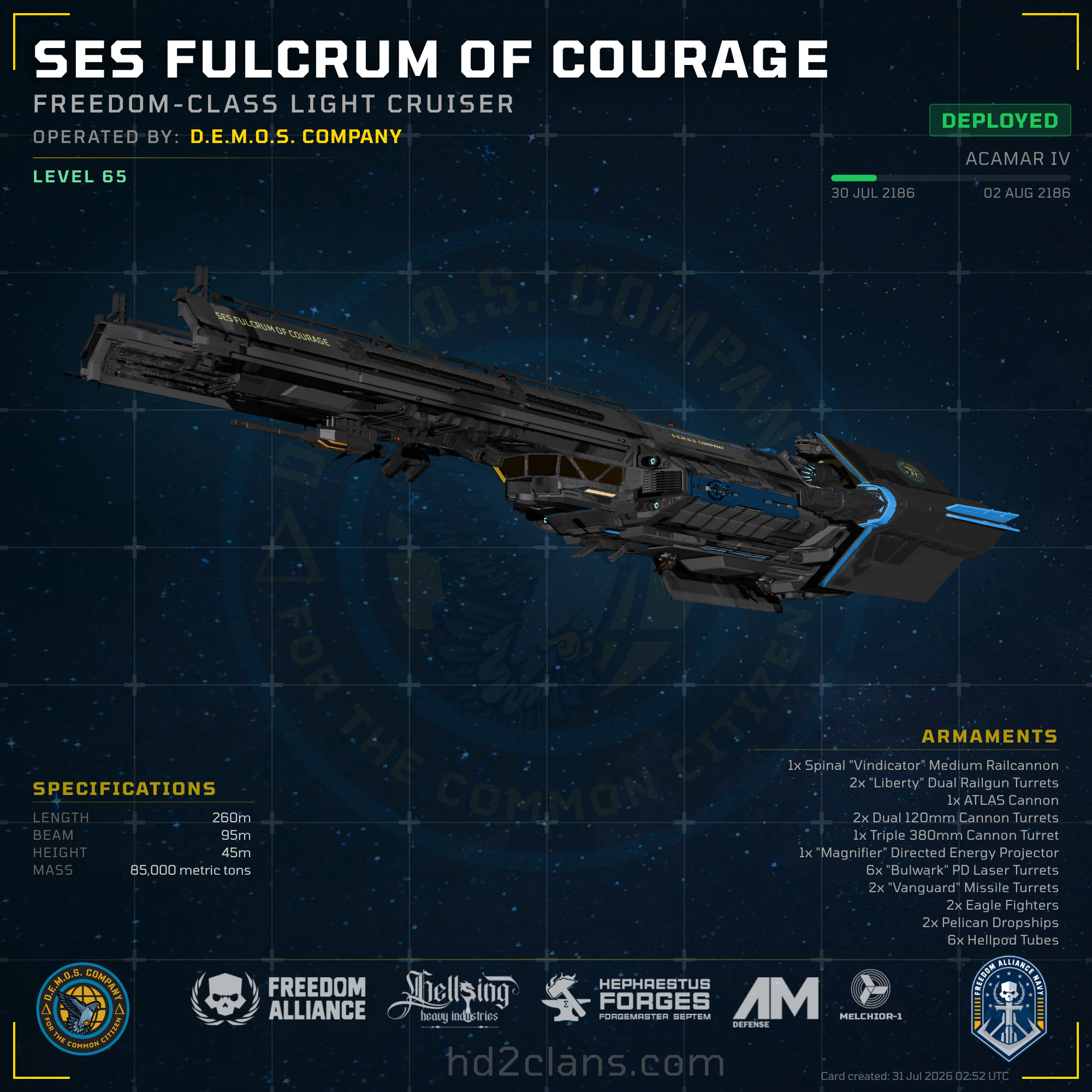 SES Fulcrum of Courage