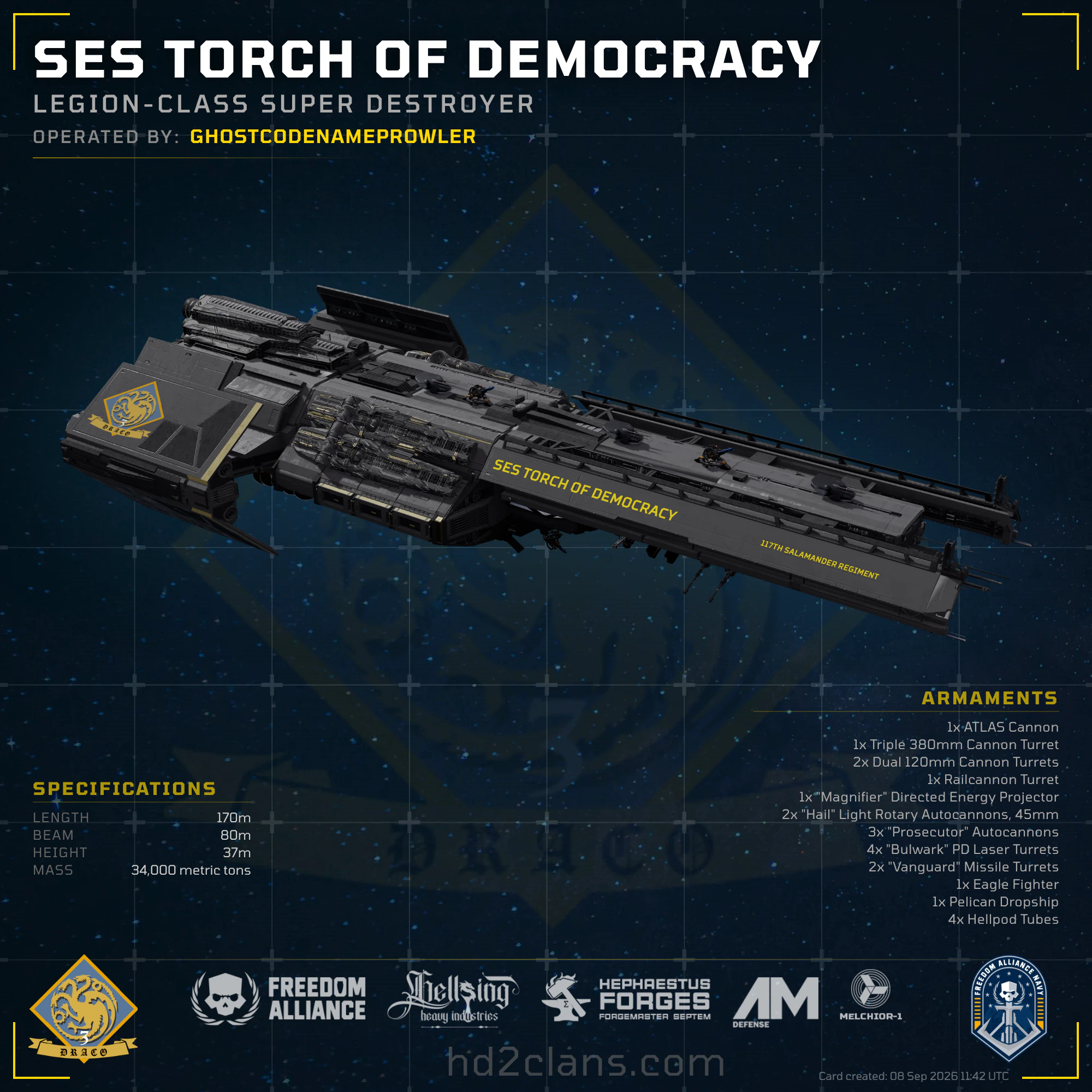SES Torch of Democracy