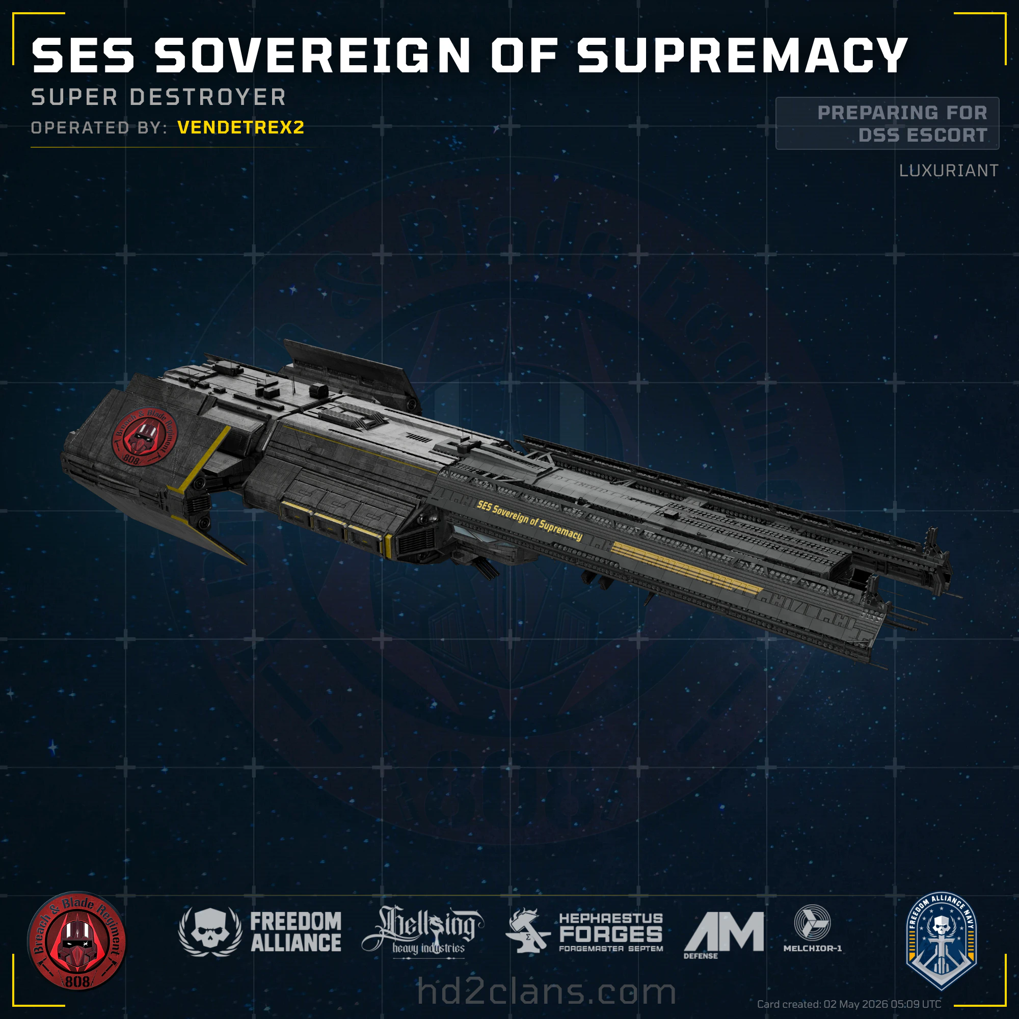 SES Sovereign of Supremacy