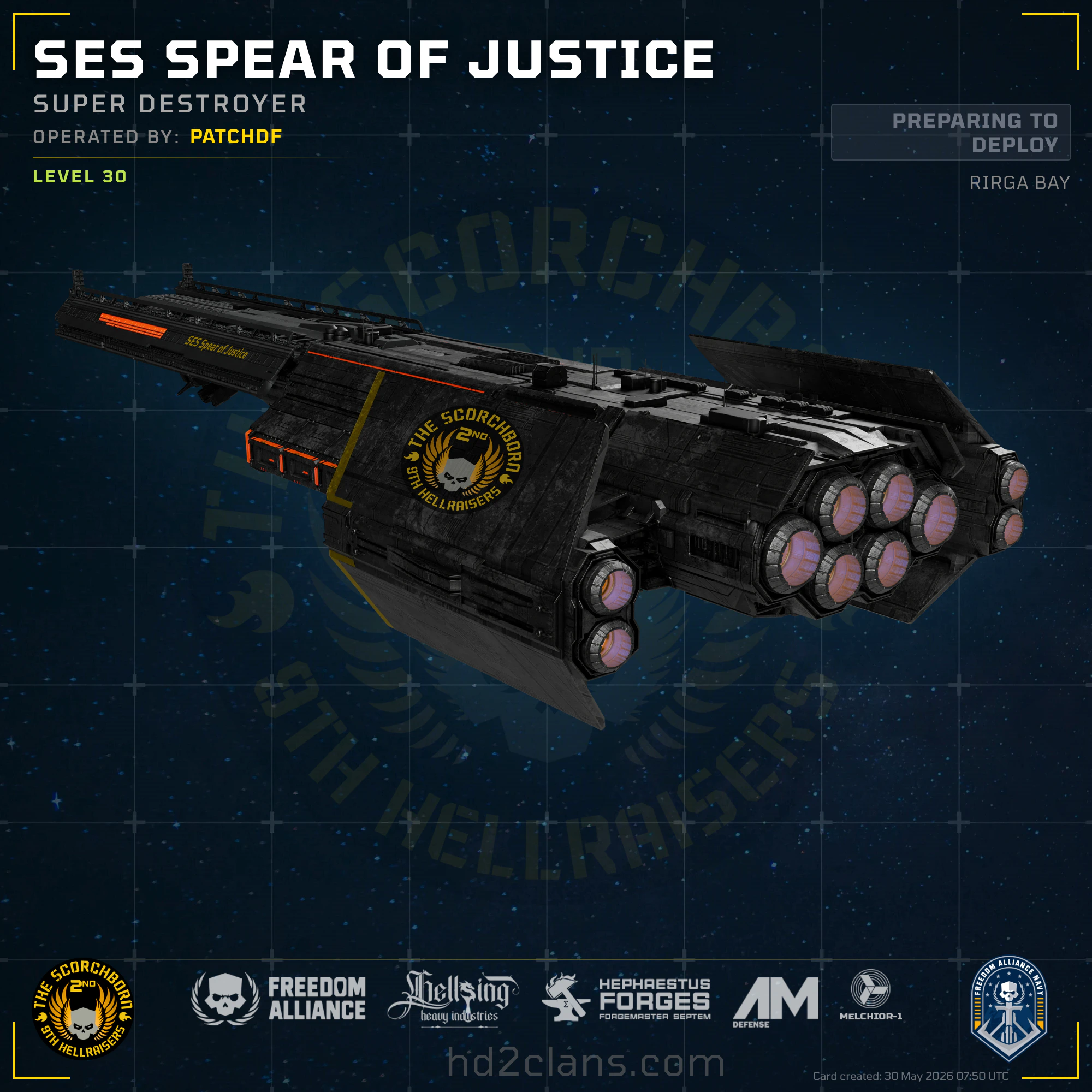 SES Spear of Justice