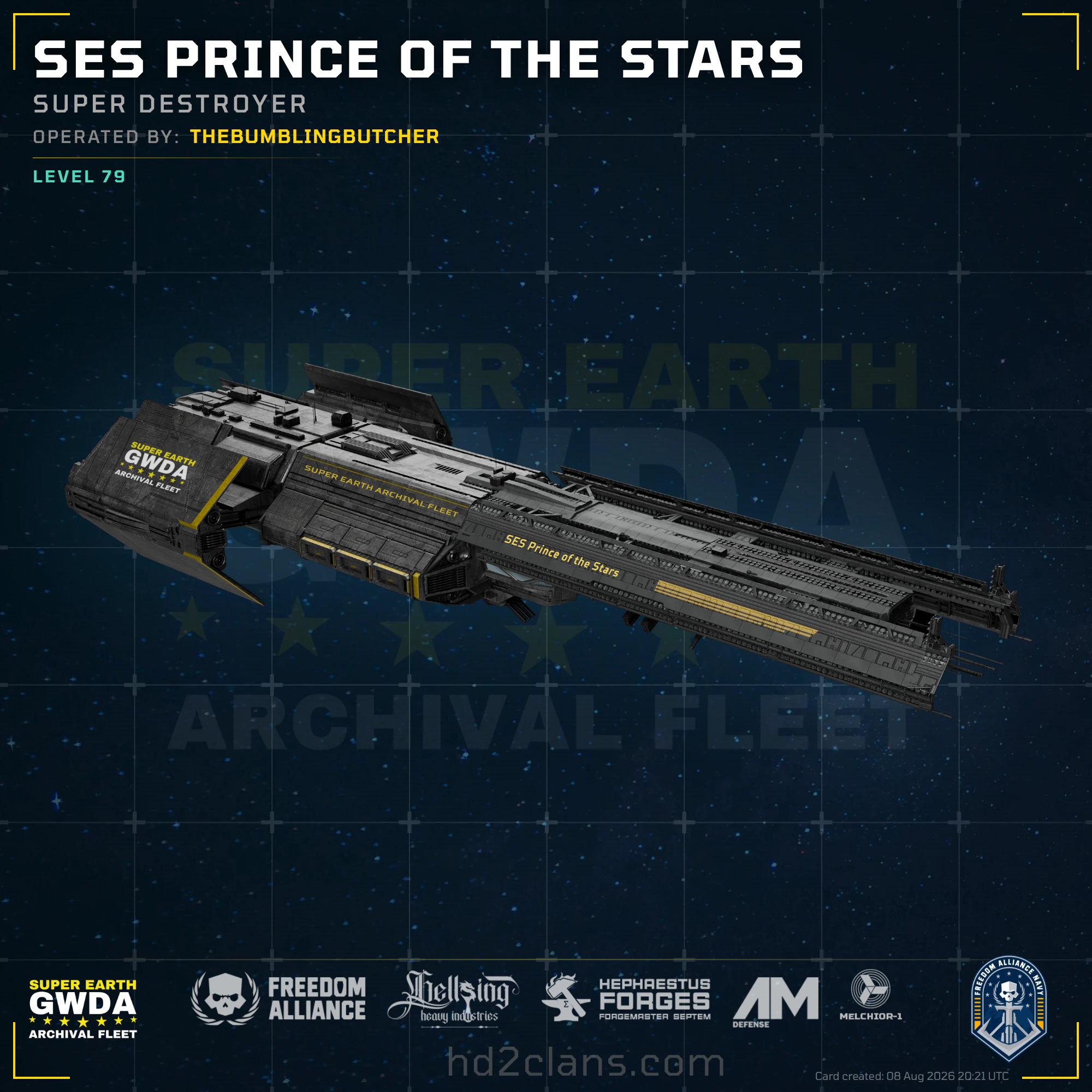 SES Prince of the Stars