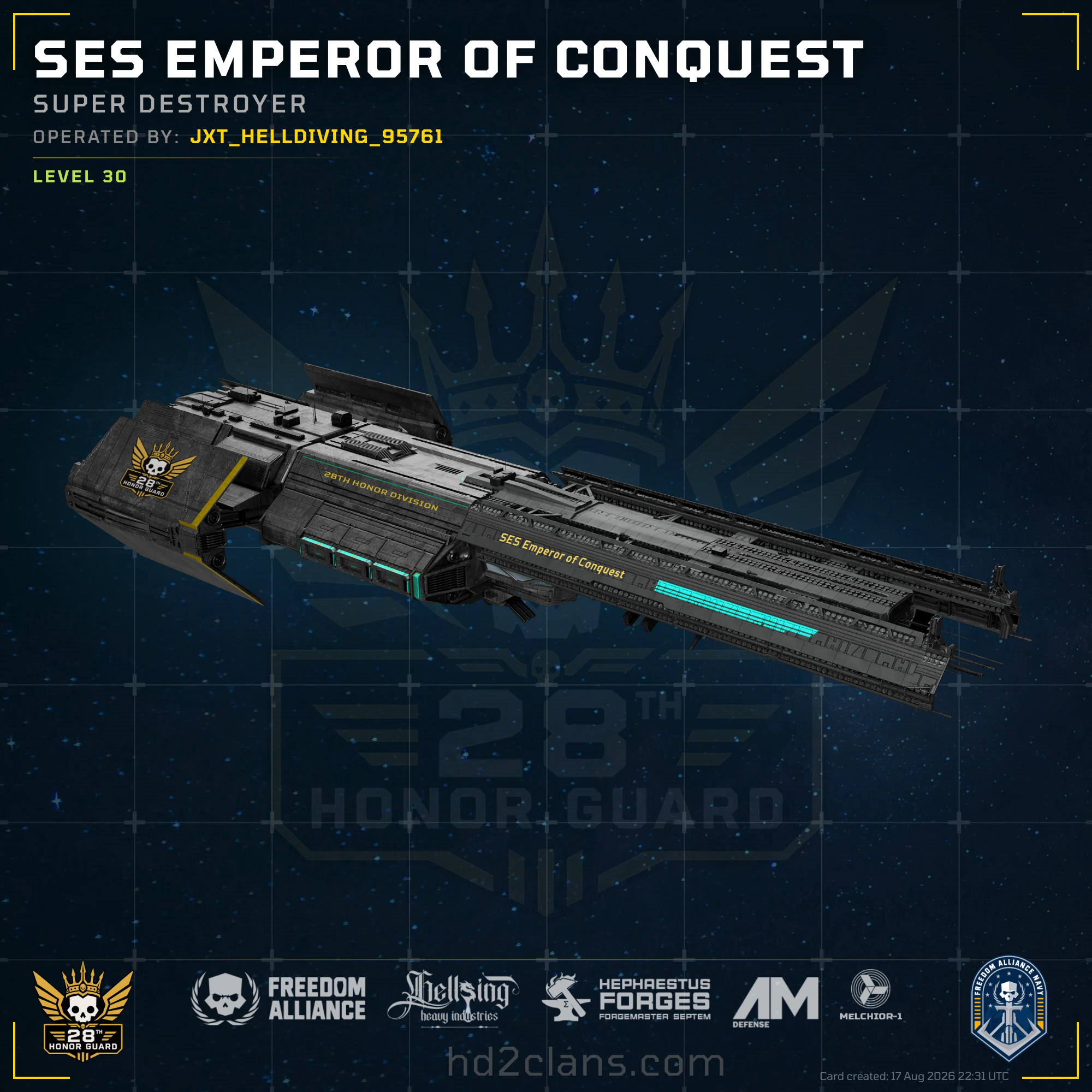 SES Emperor of Conquest