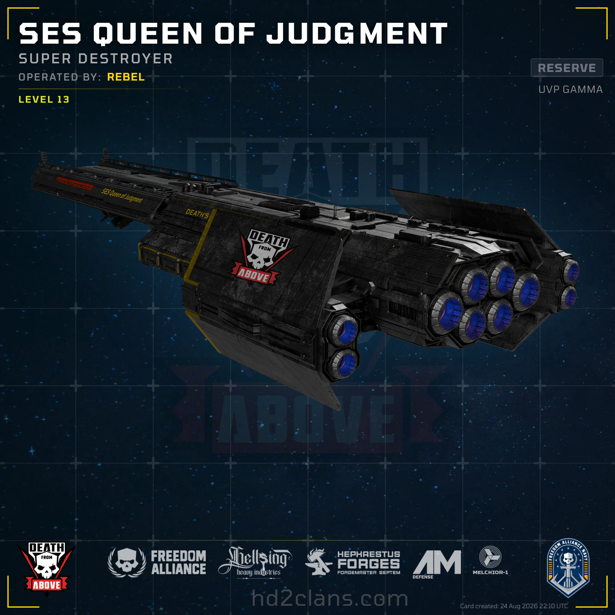 SES Queen of Judgment