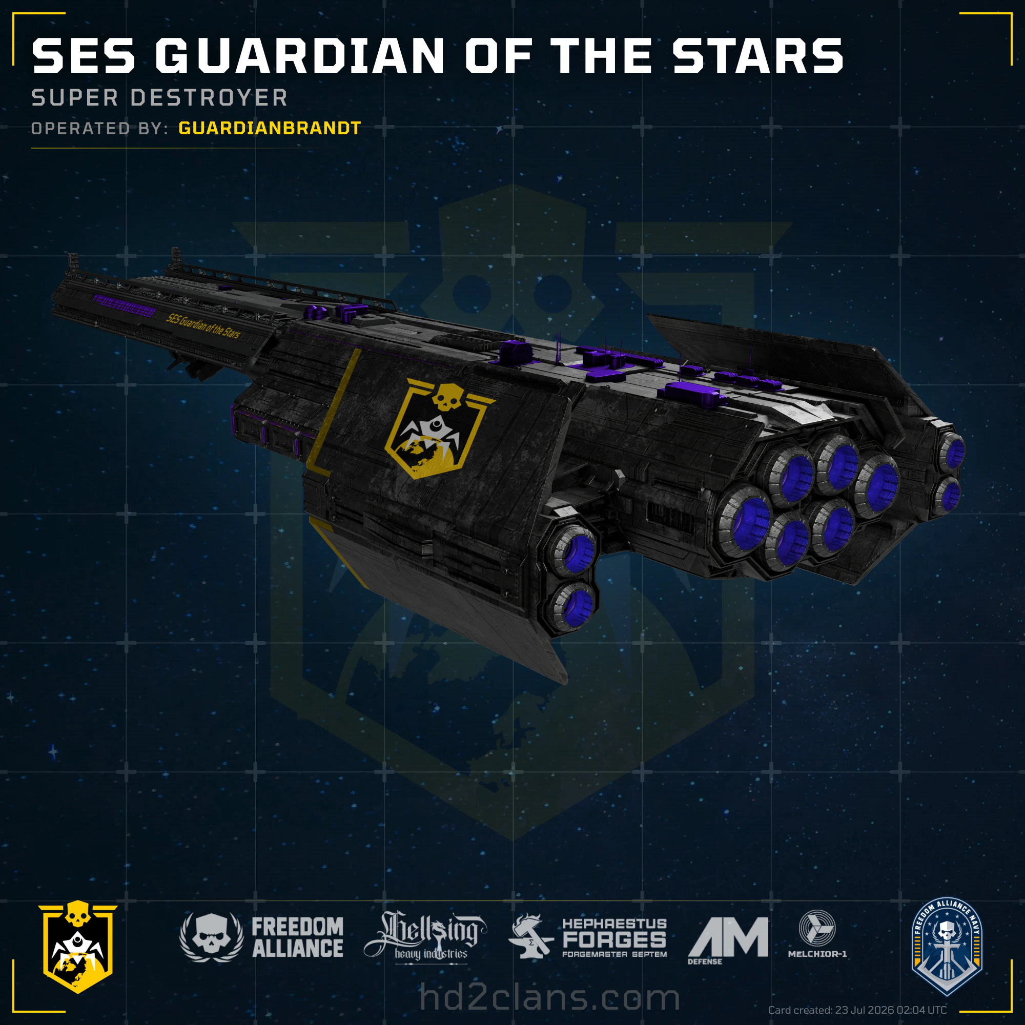 SES Guardian of the Stars