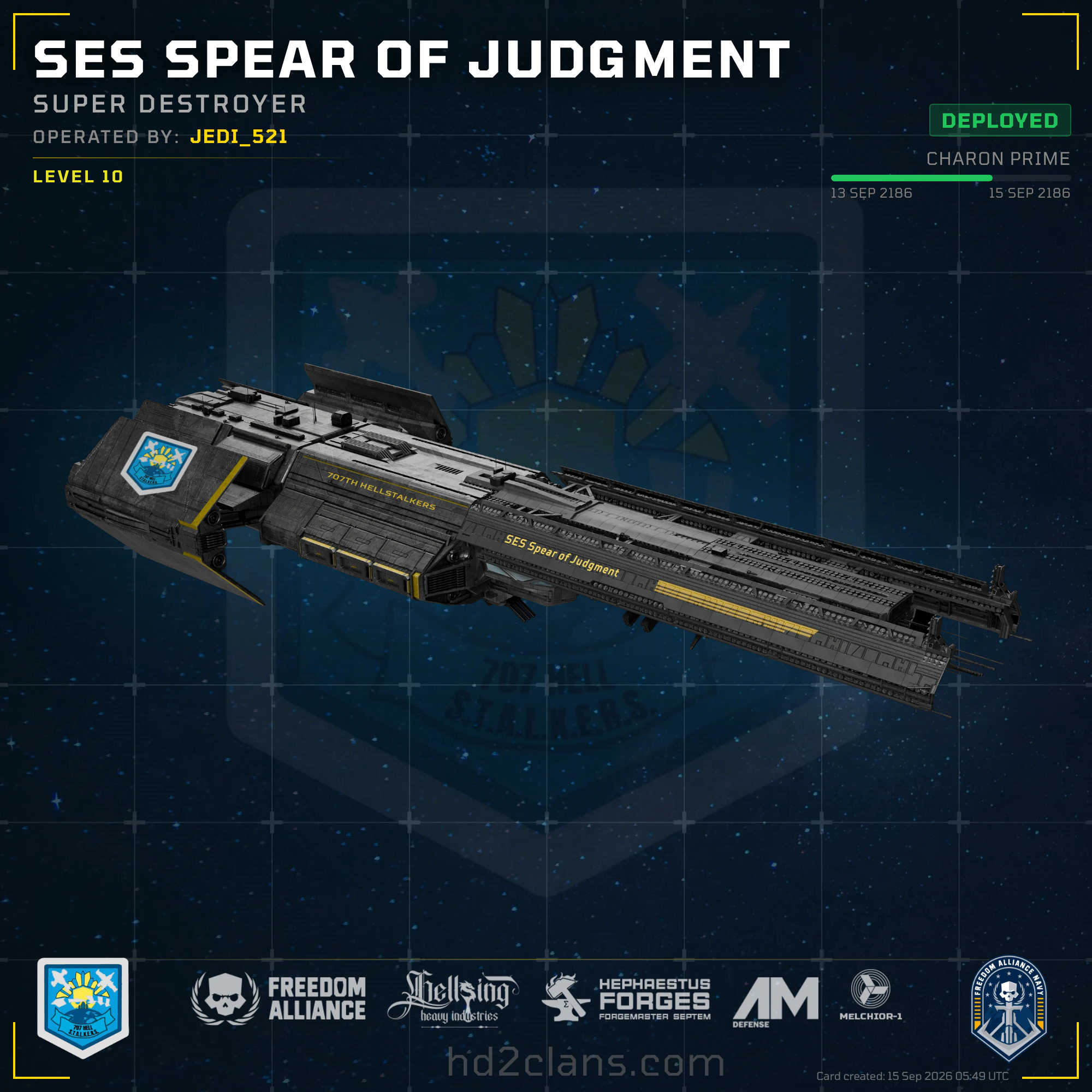 SES Spear of Judgment