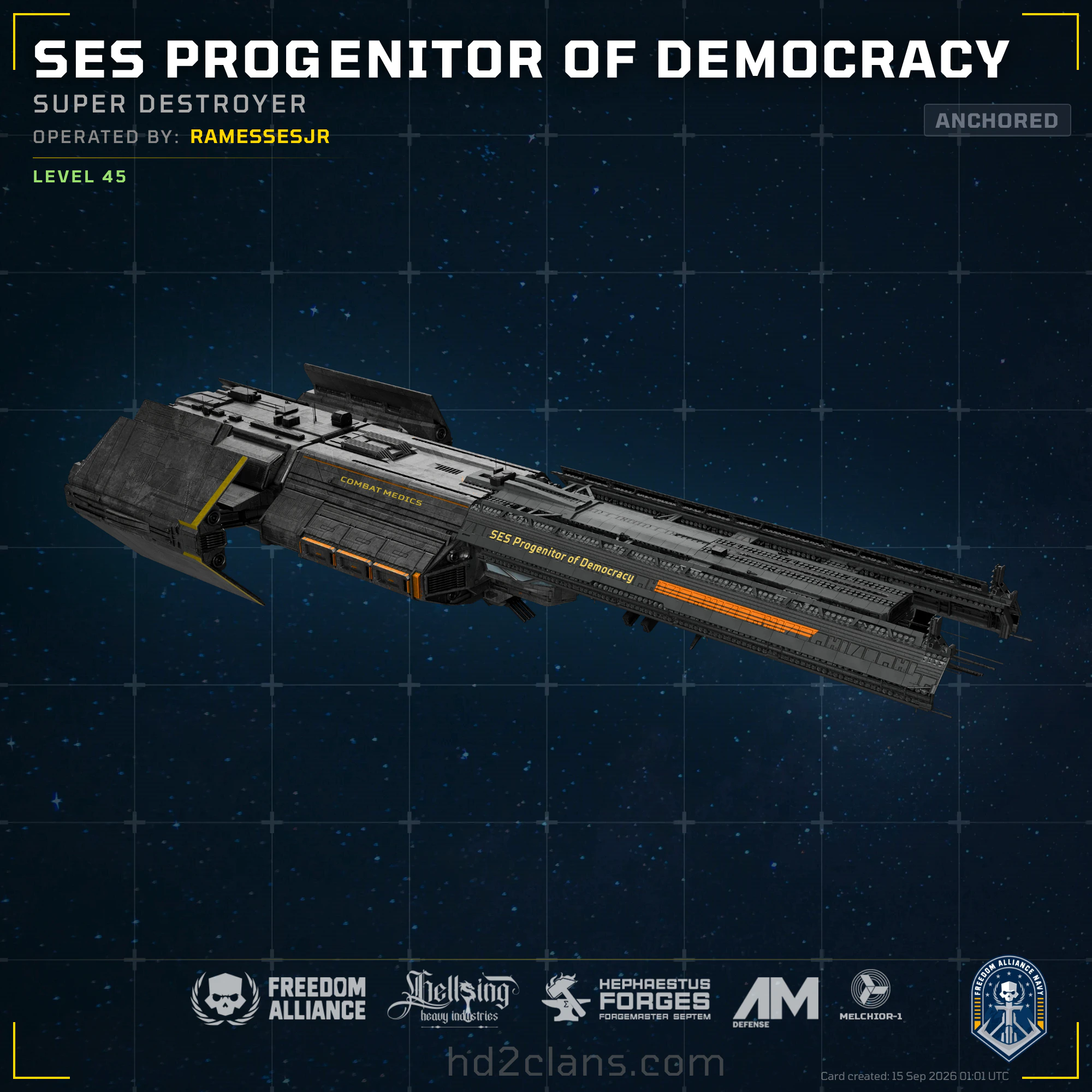 SES Progenitor of Democracy