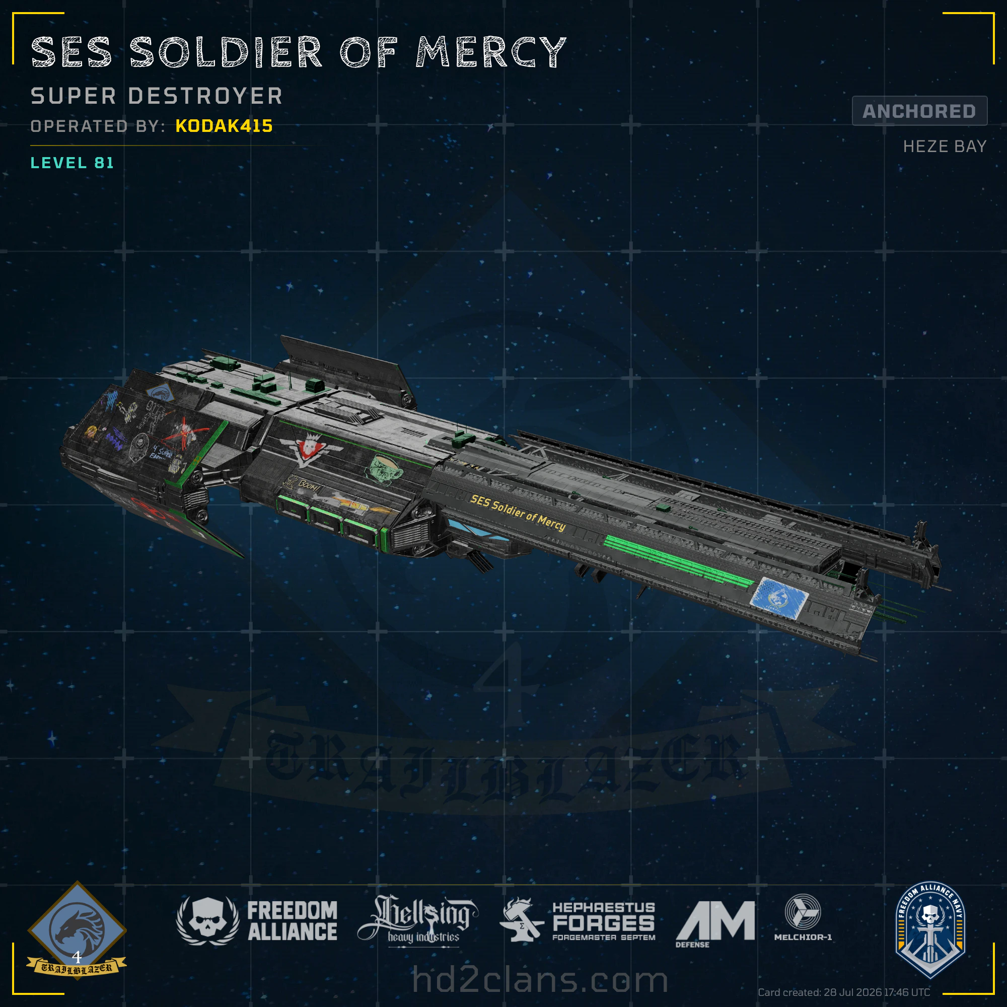 SES Soldier of Mercy