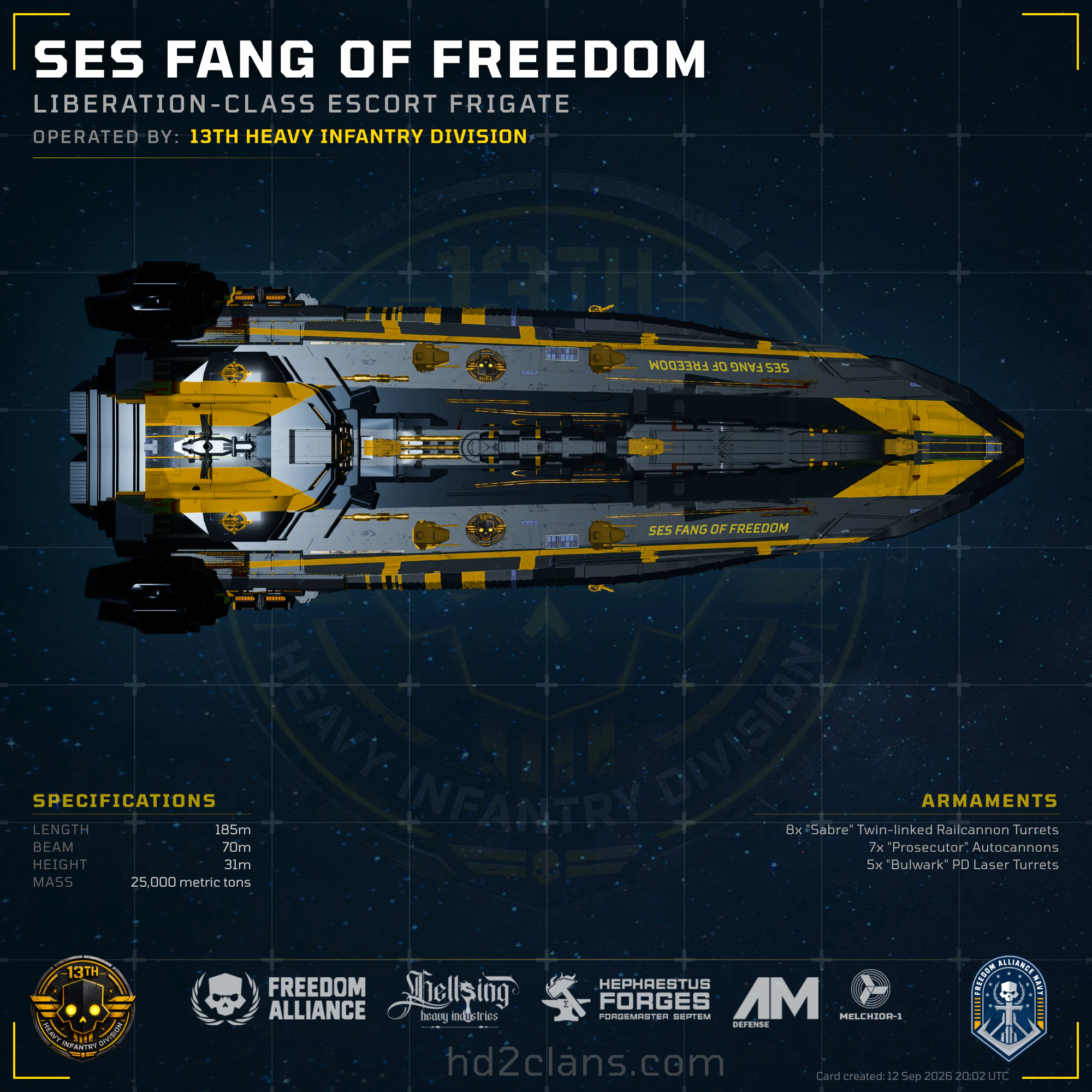SES Fang of Freedom