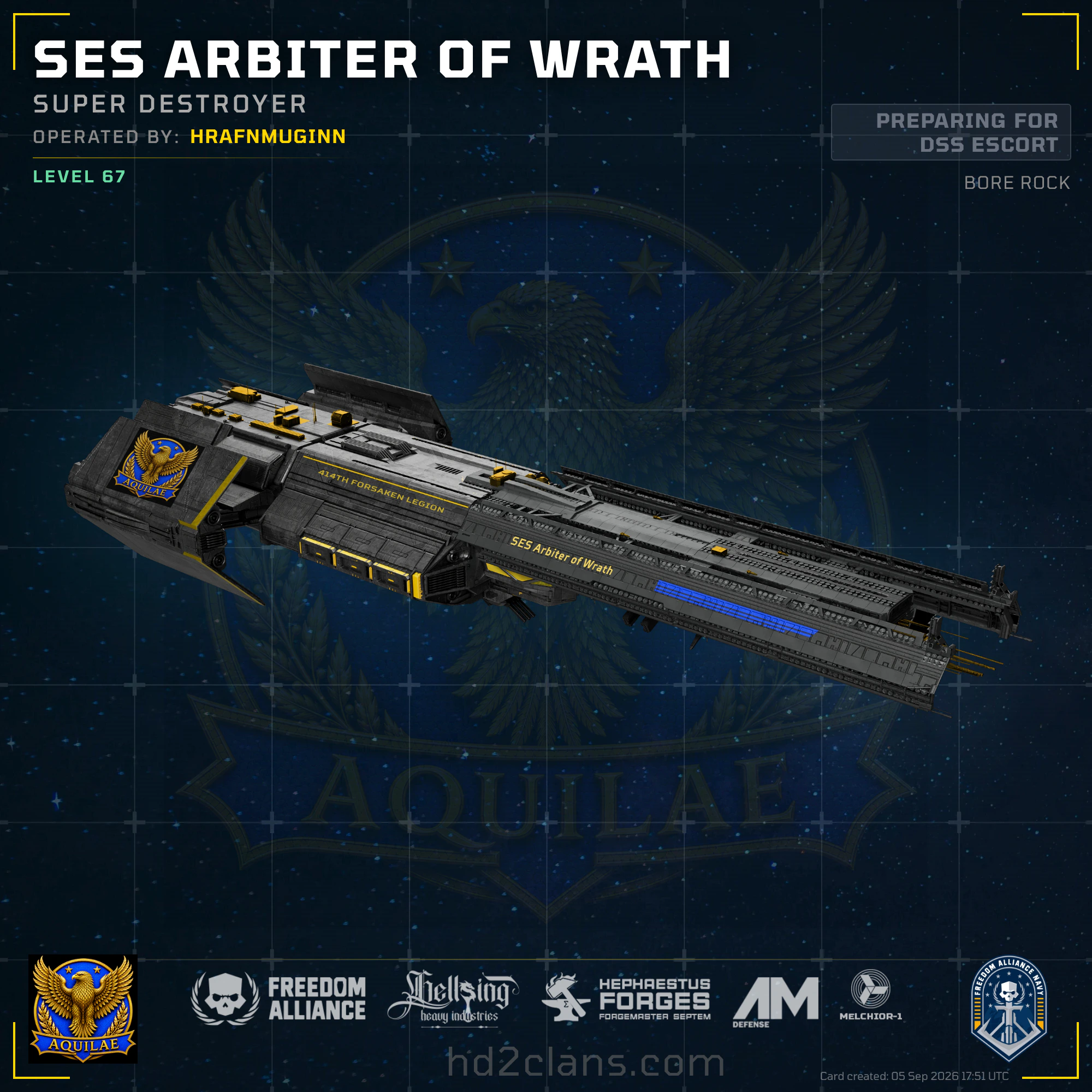 SES Arbiter of Wrath