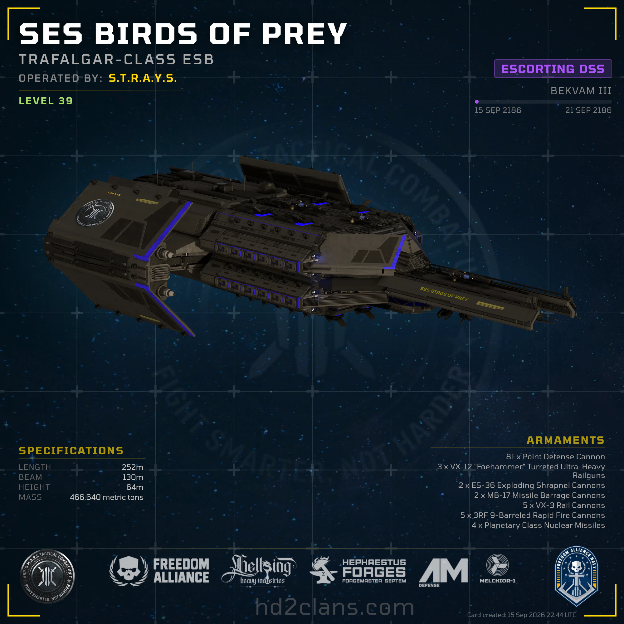 SES Birds of Prey