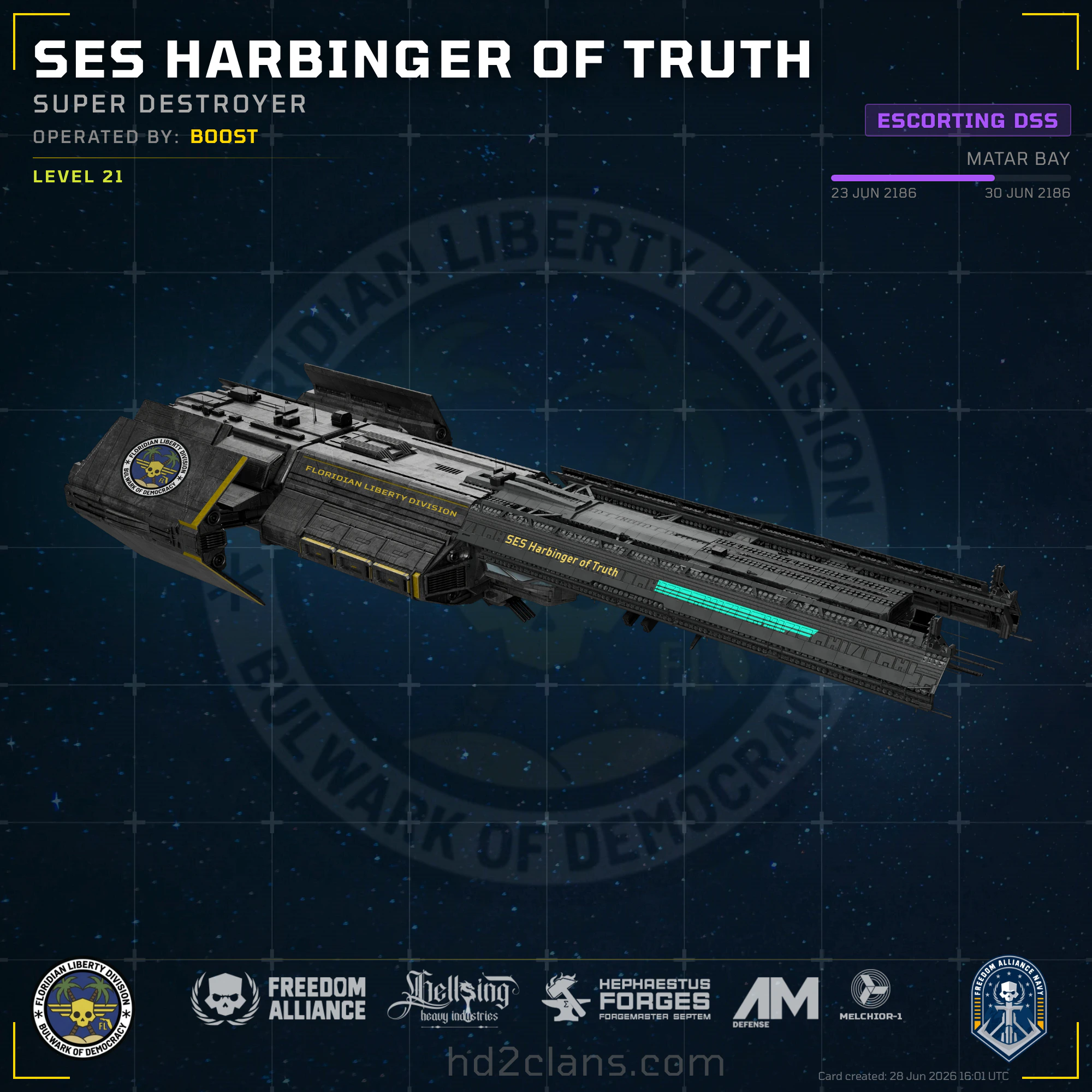 SES Harbinger of Truth
