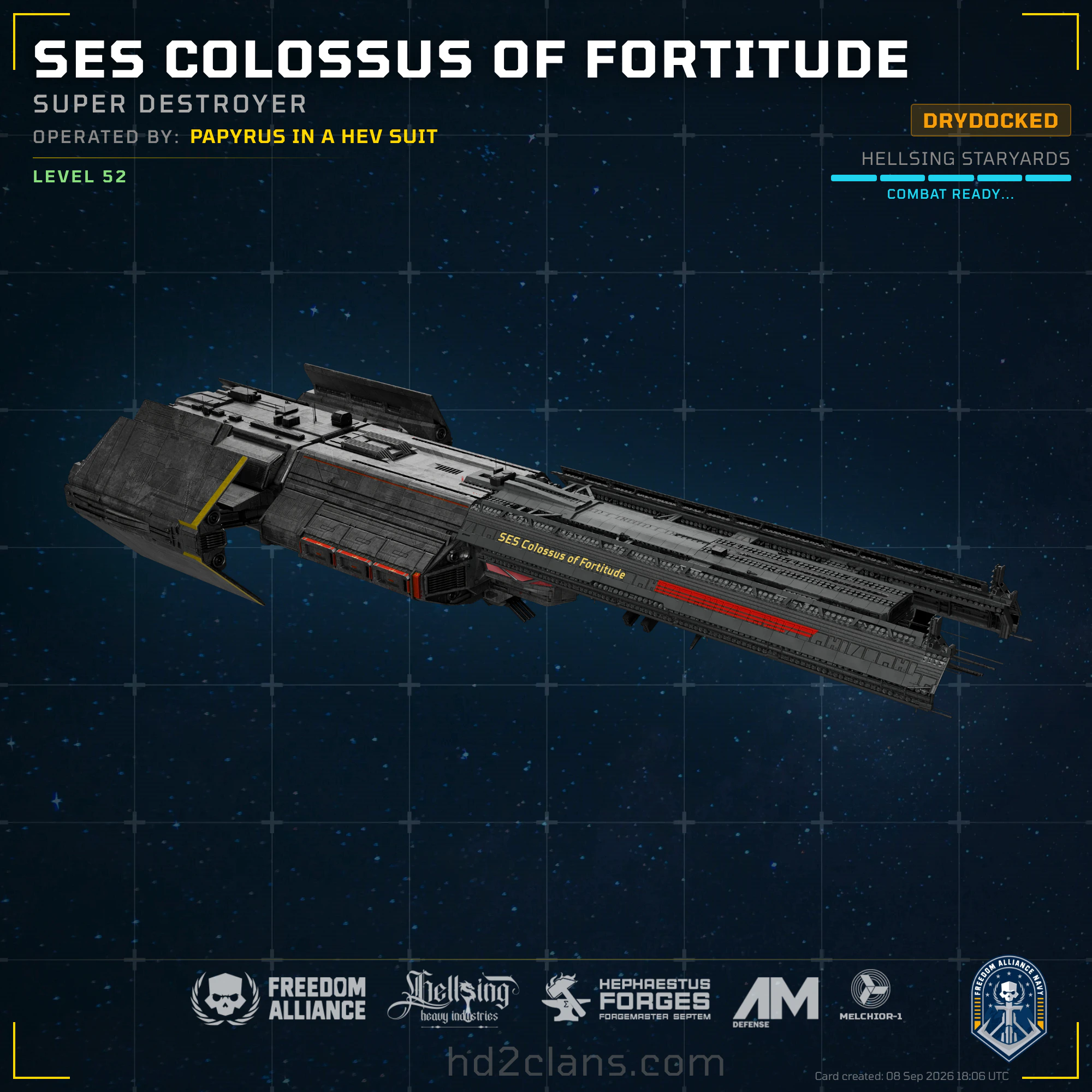 SES Colossus of Fortitude