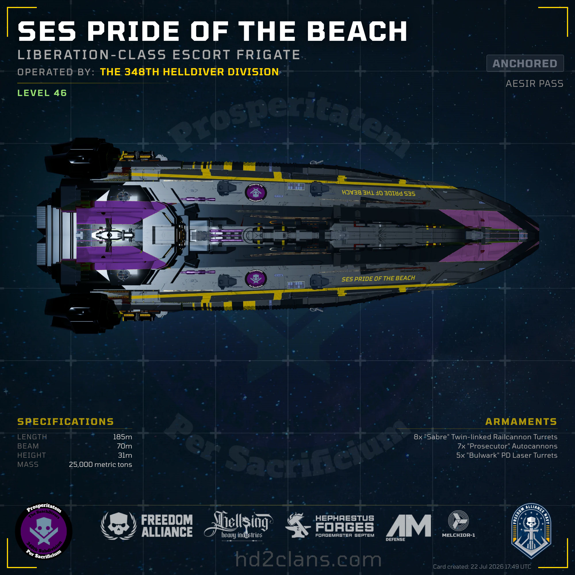 SES Pride of the Beach