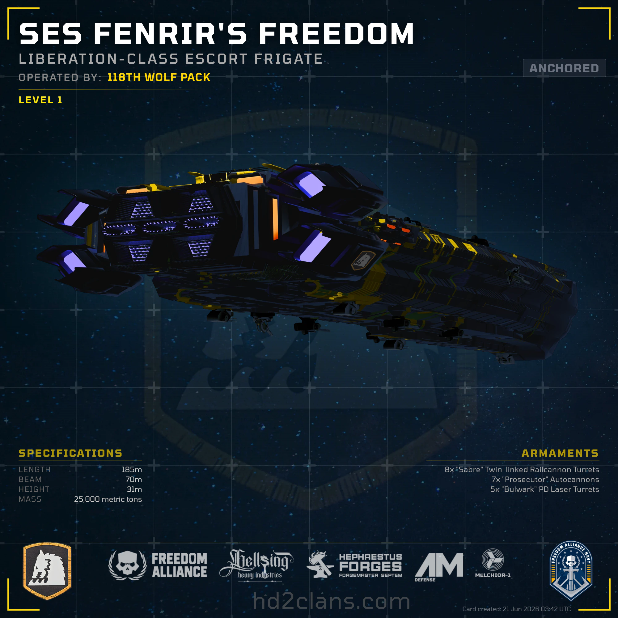 SES Fenrir's Freedom