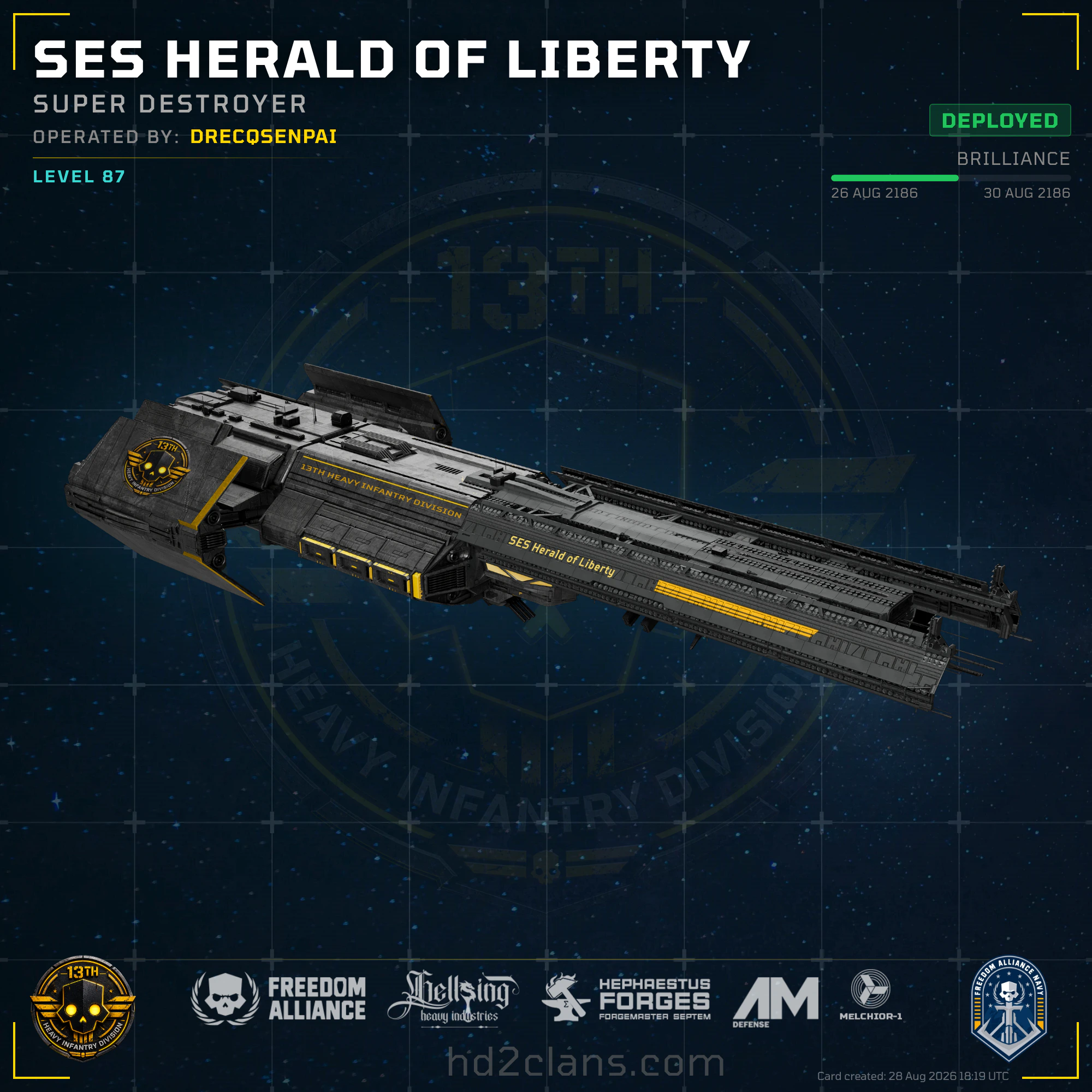 SES Herald of Liberty