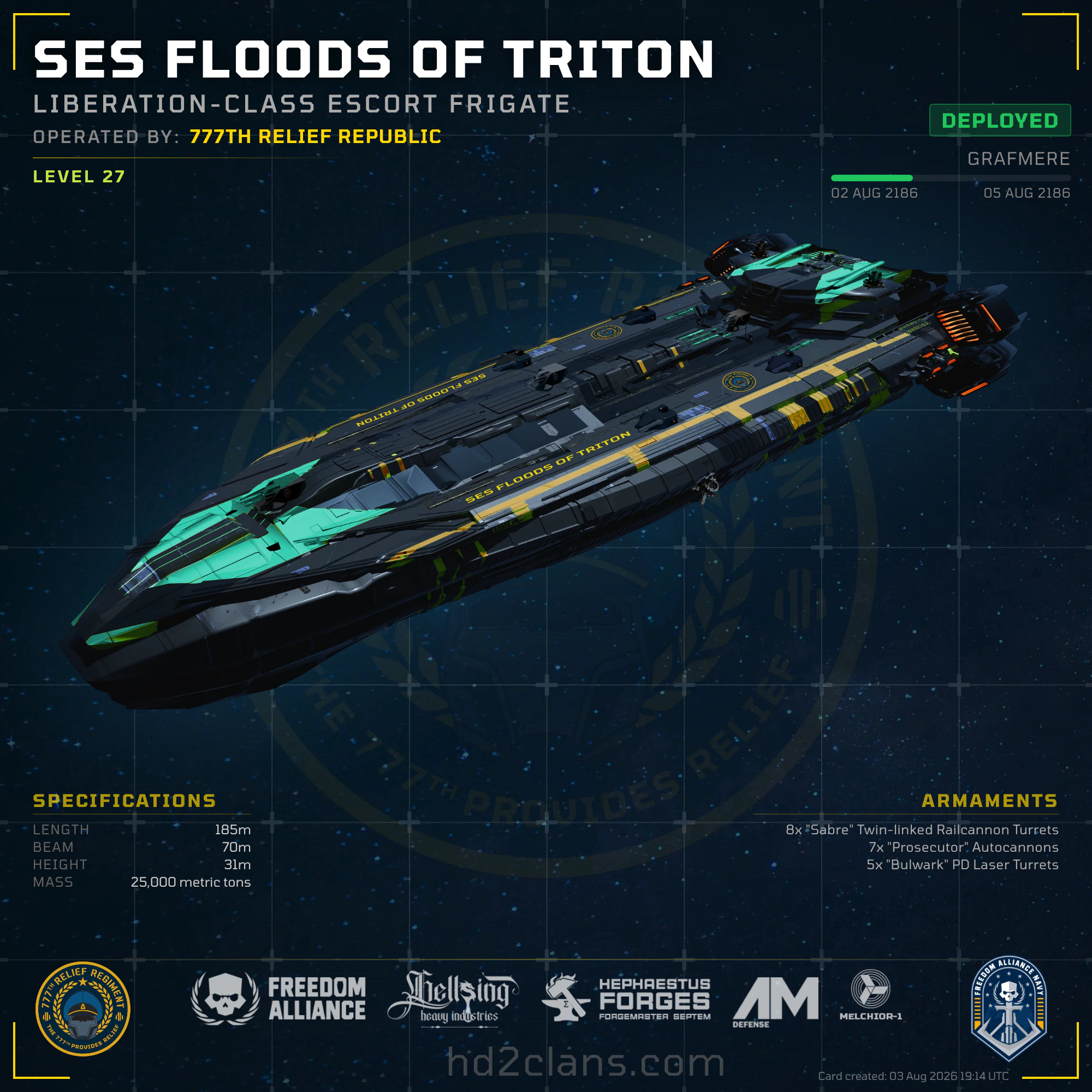 SES FLOODS OF TRITON