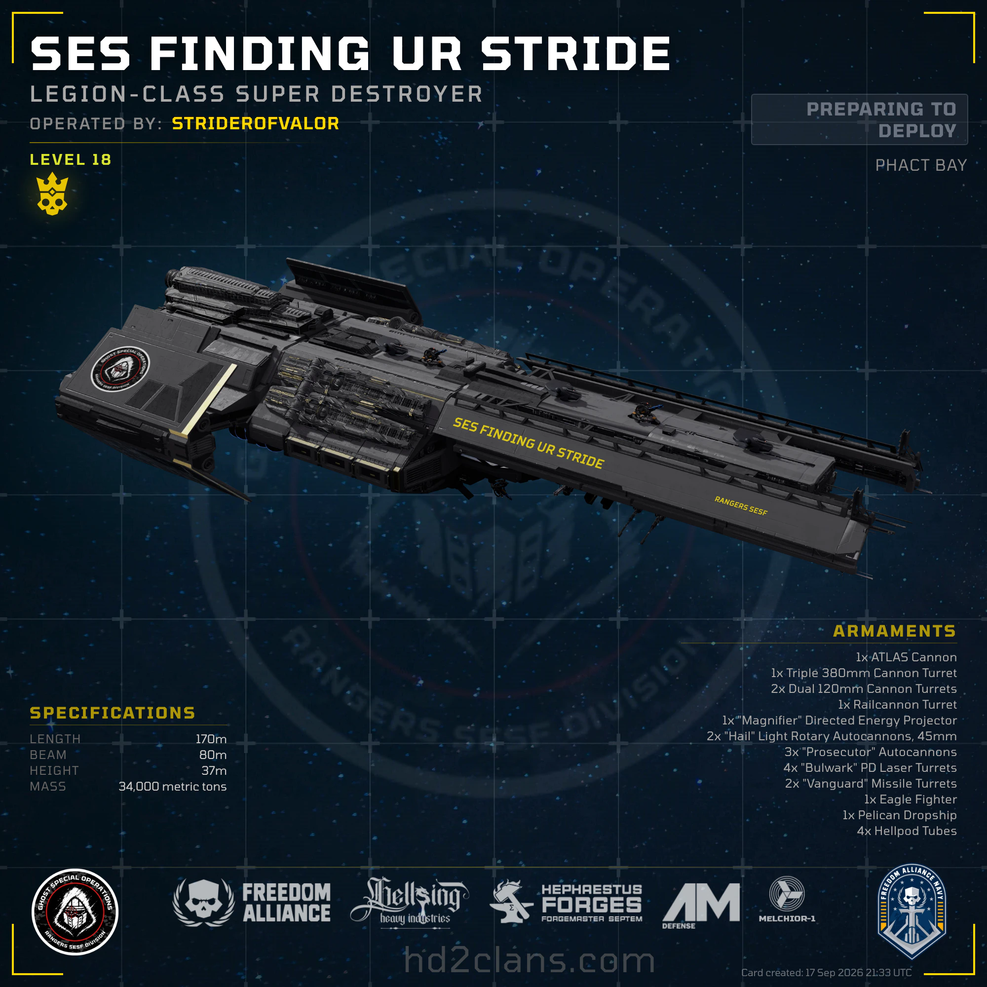 SES Finding UR Stride