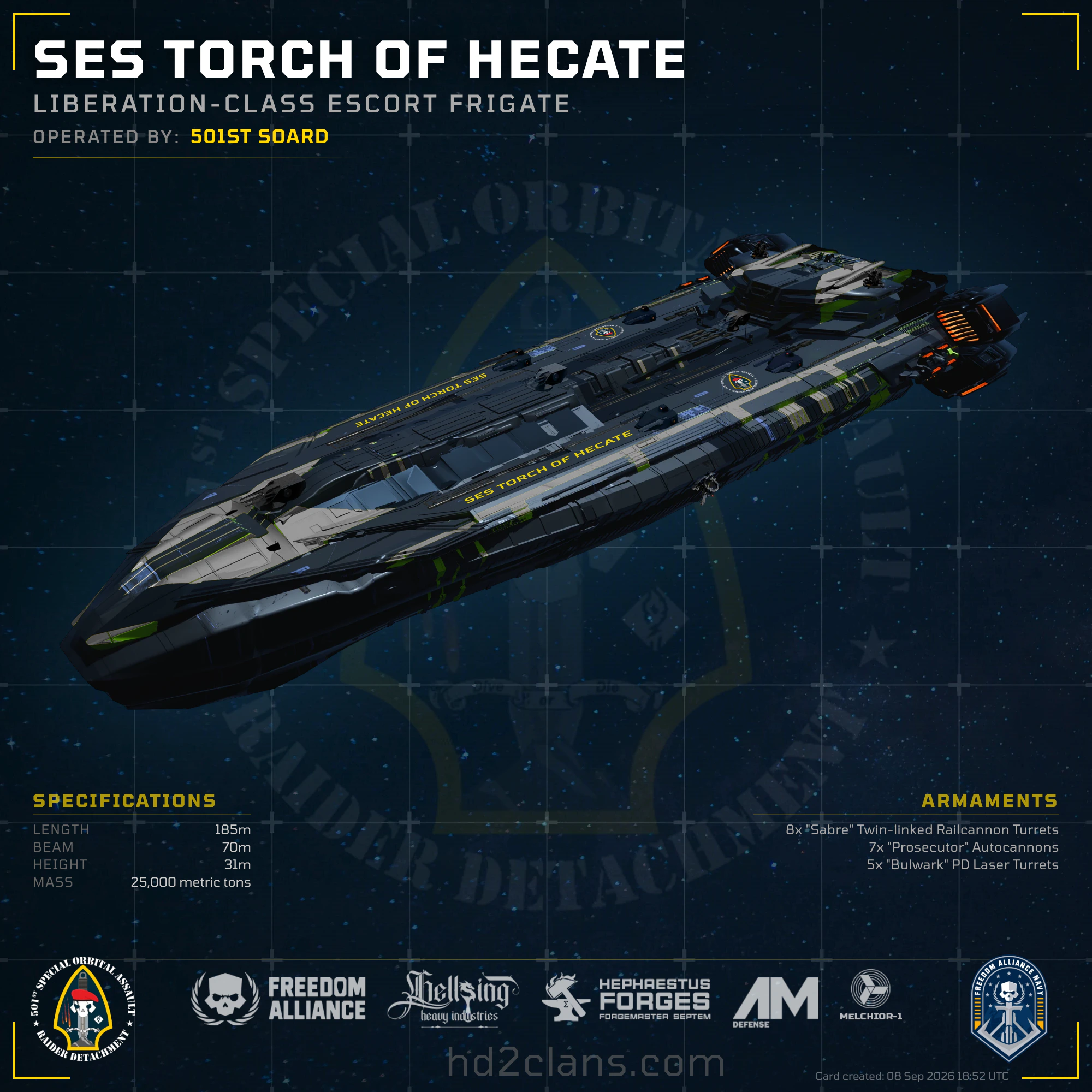 SES Torch of Hecate