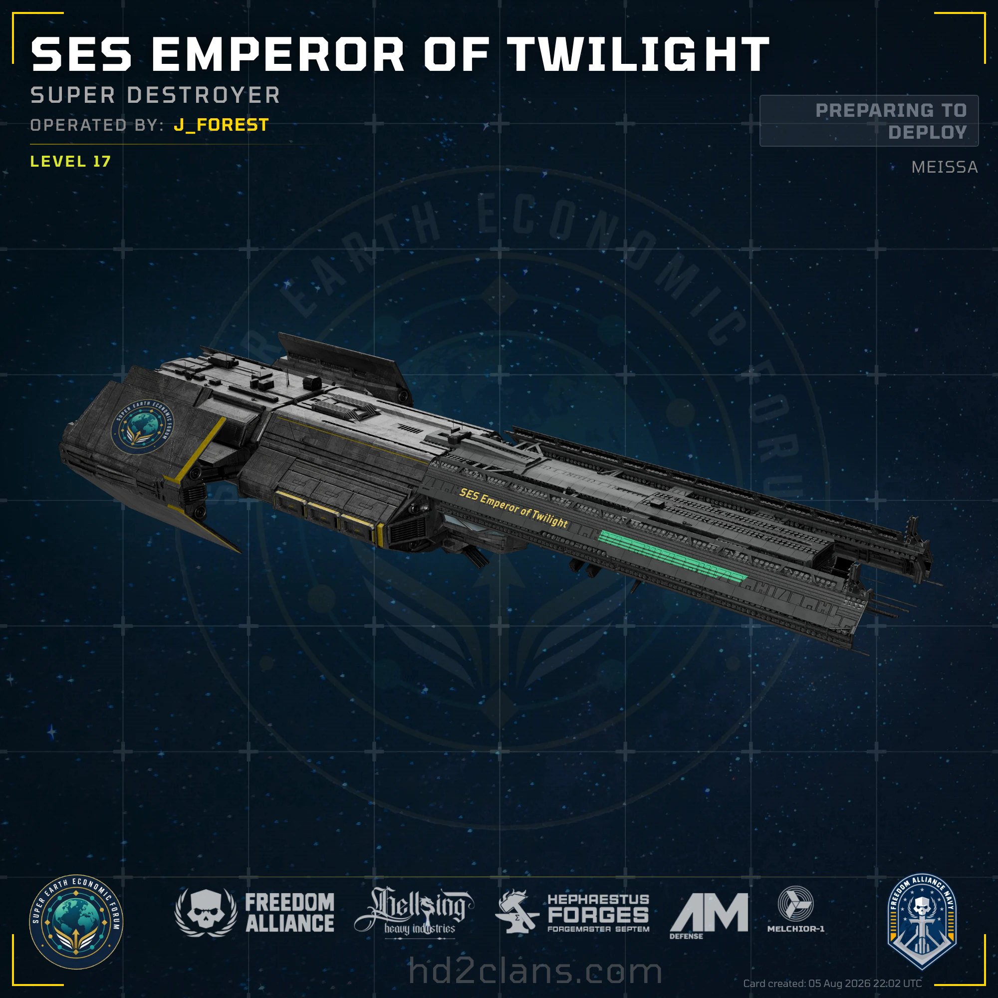SES Emperor of Twilight