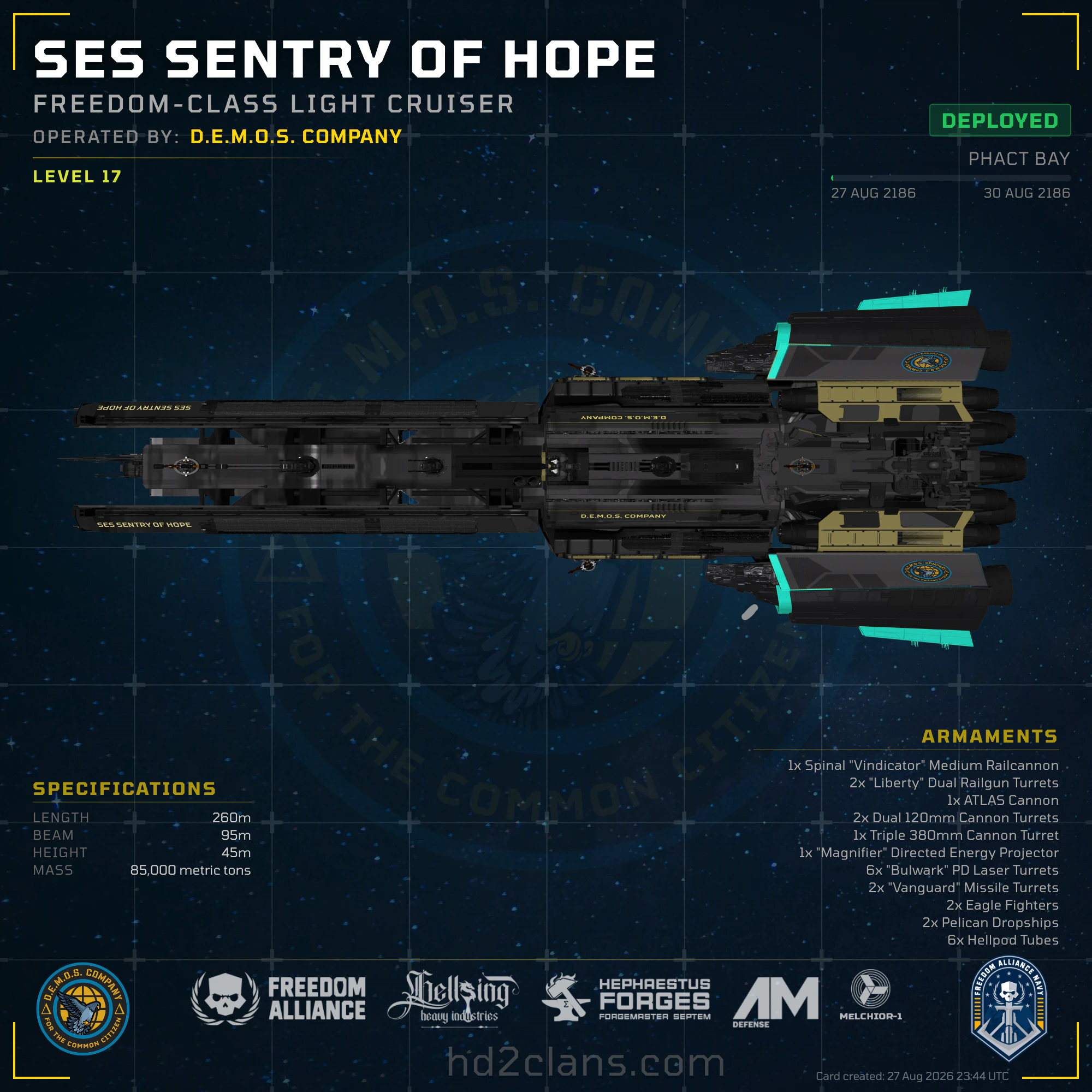 SES Sentry of Hope