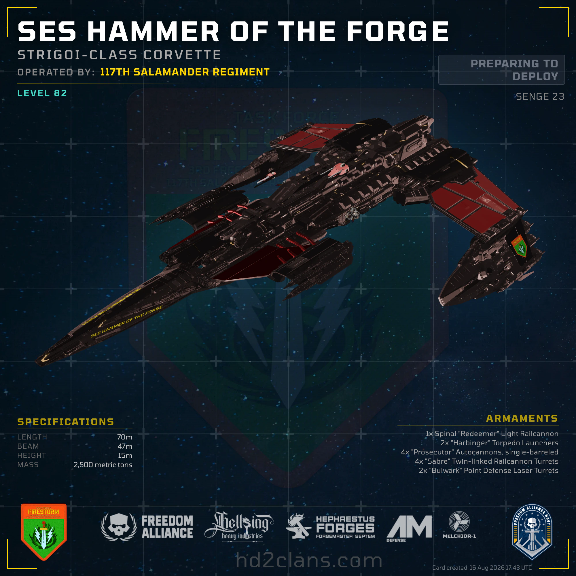 SES Hammer of the Forge