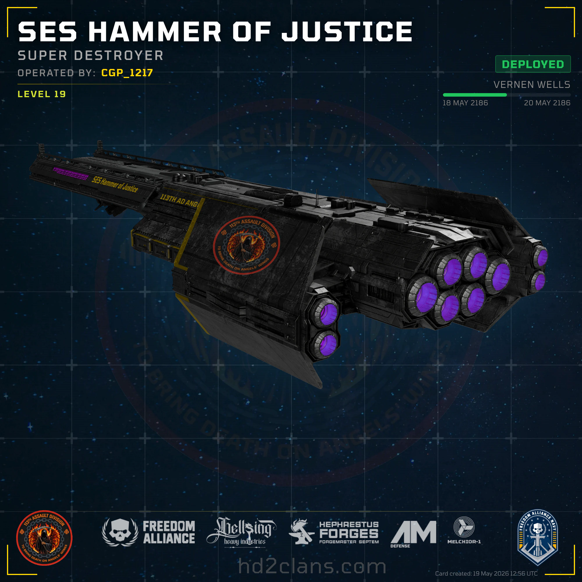 SES Hammer of Justice