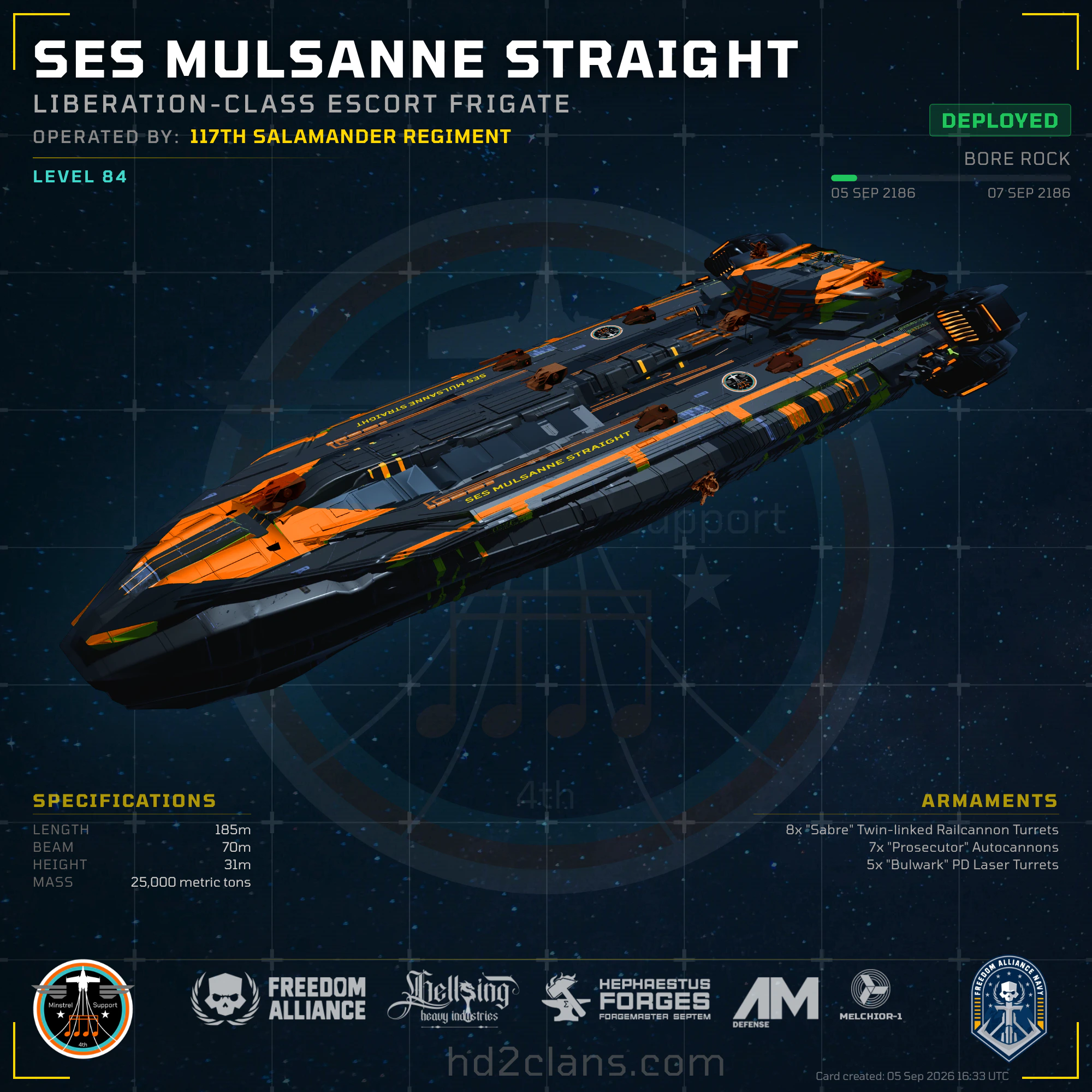 SES Mulsanne Straight