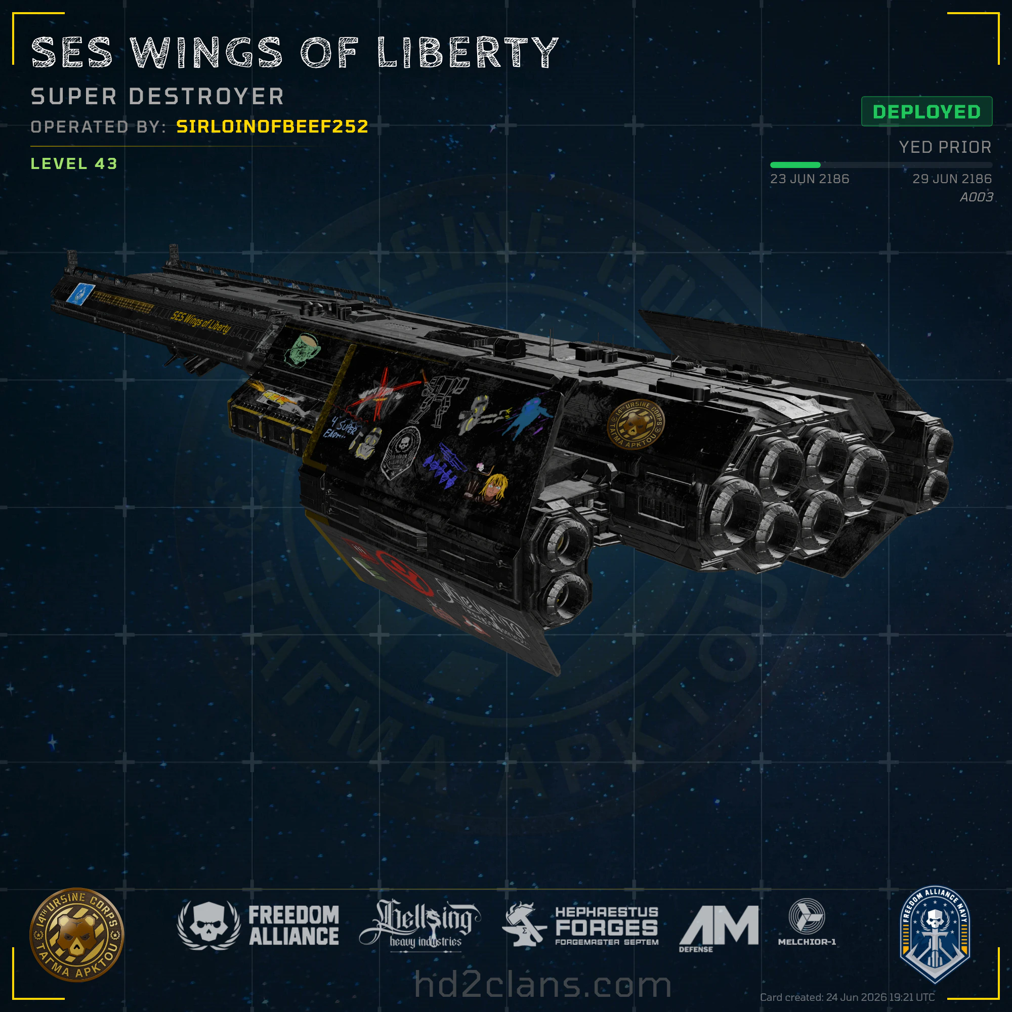 SES Wings of Liberty