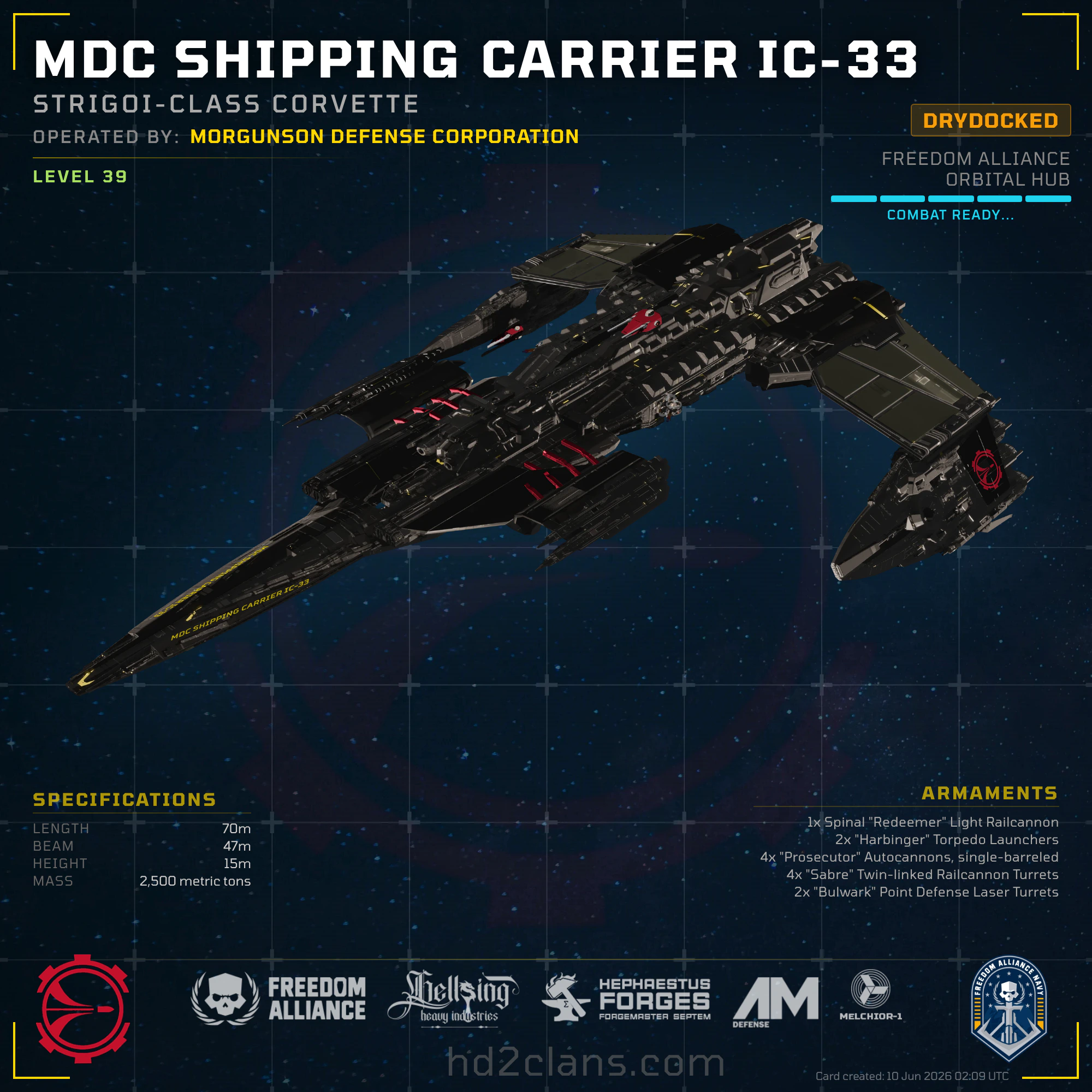 MDC Shipping Carrier IC-33