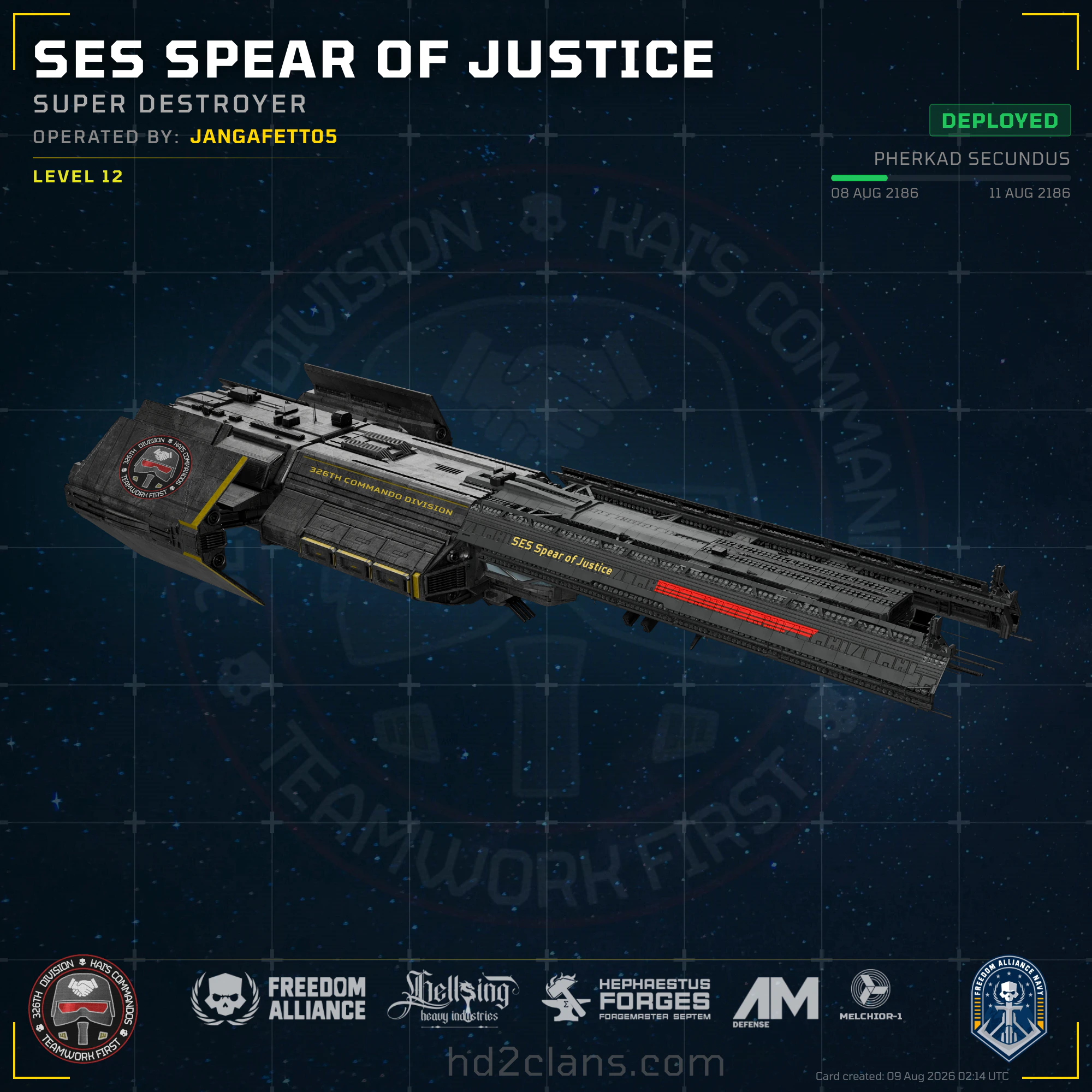 SES Spear of Justice