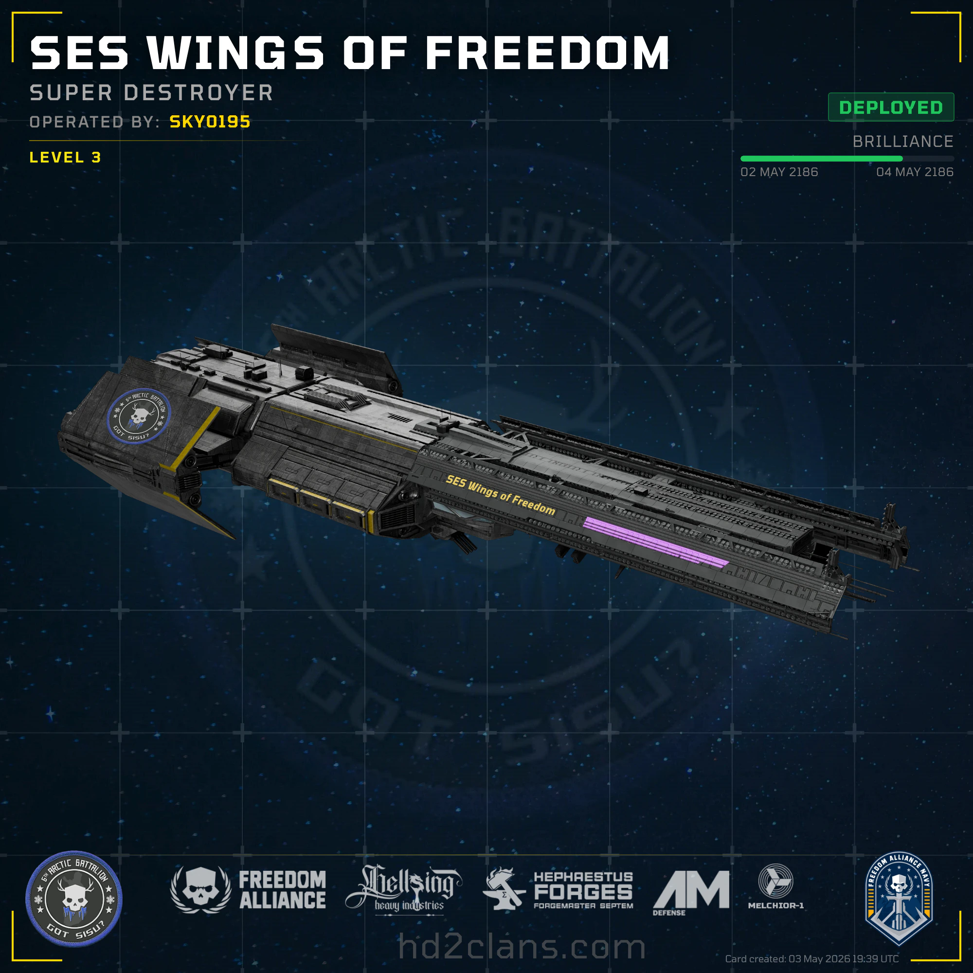 SES Wings of Freedom