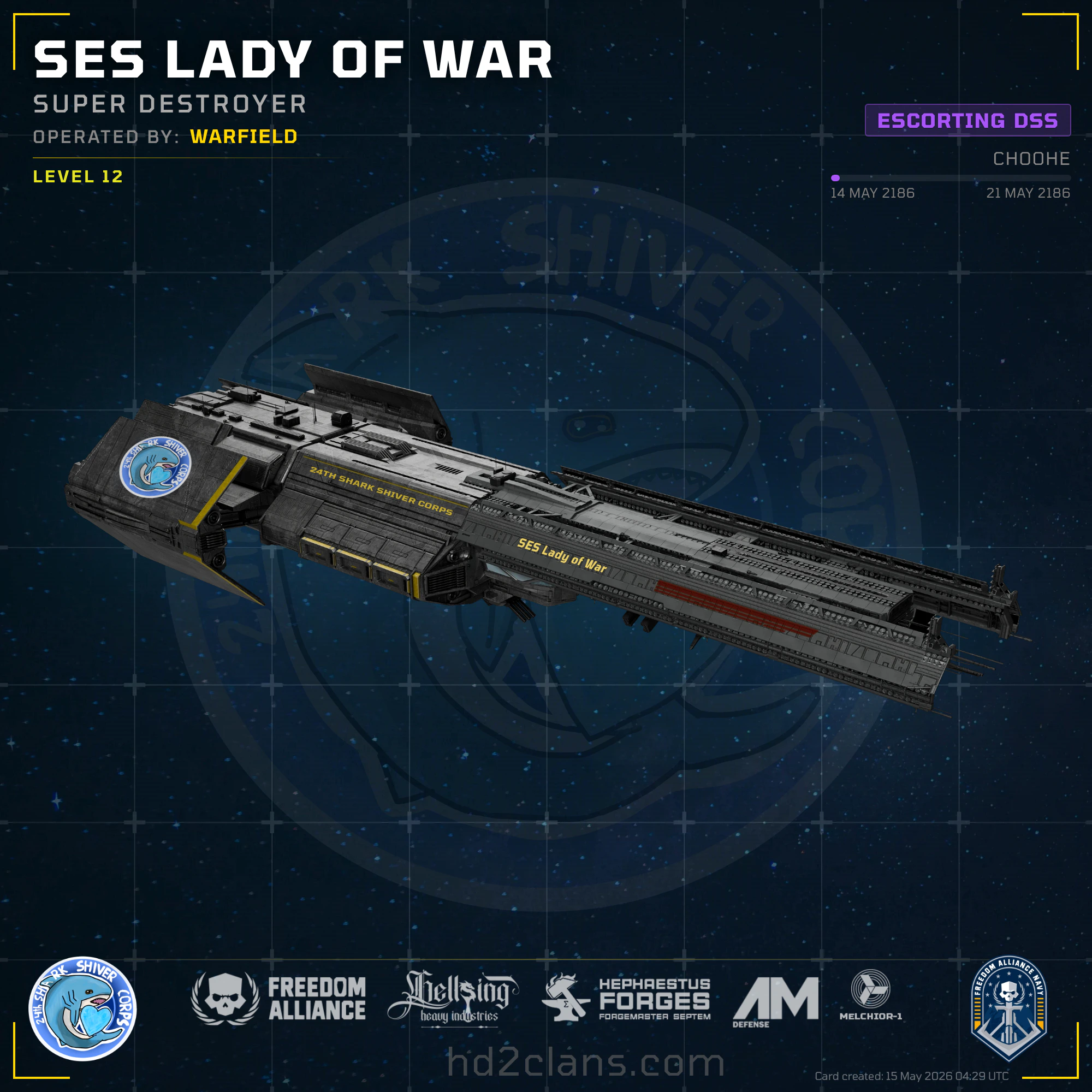 SES Lady of War