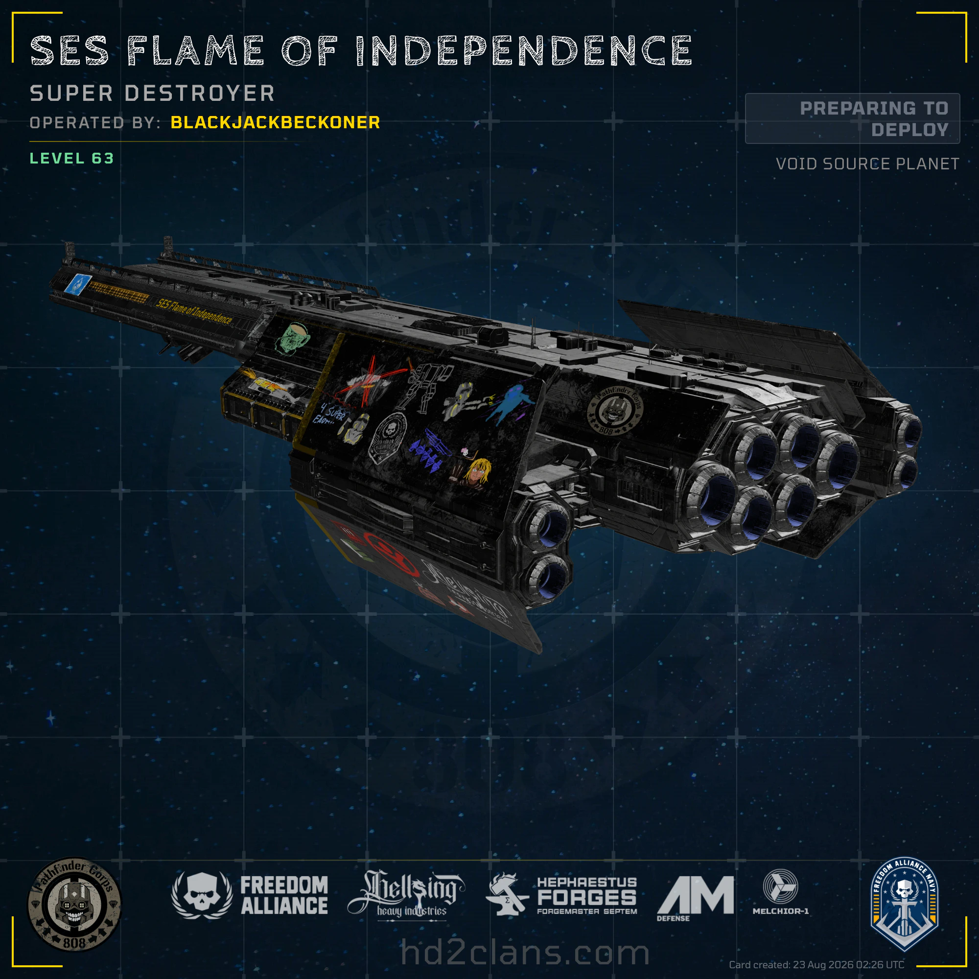 SES Flame of Independence