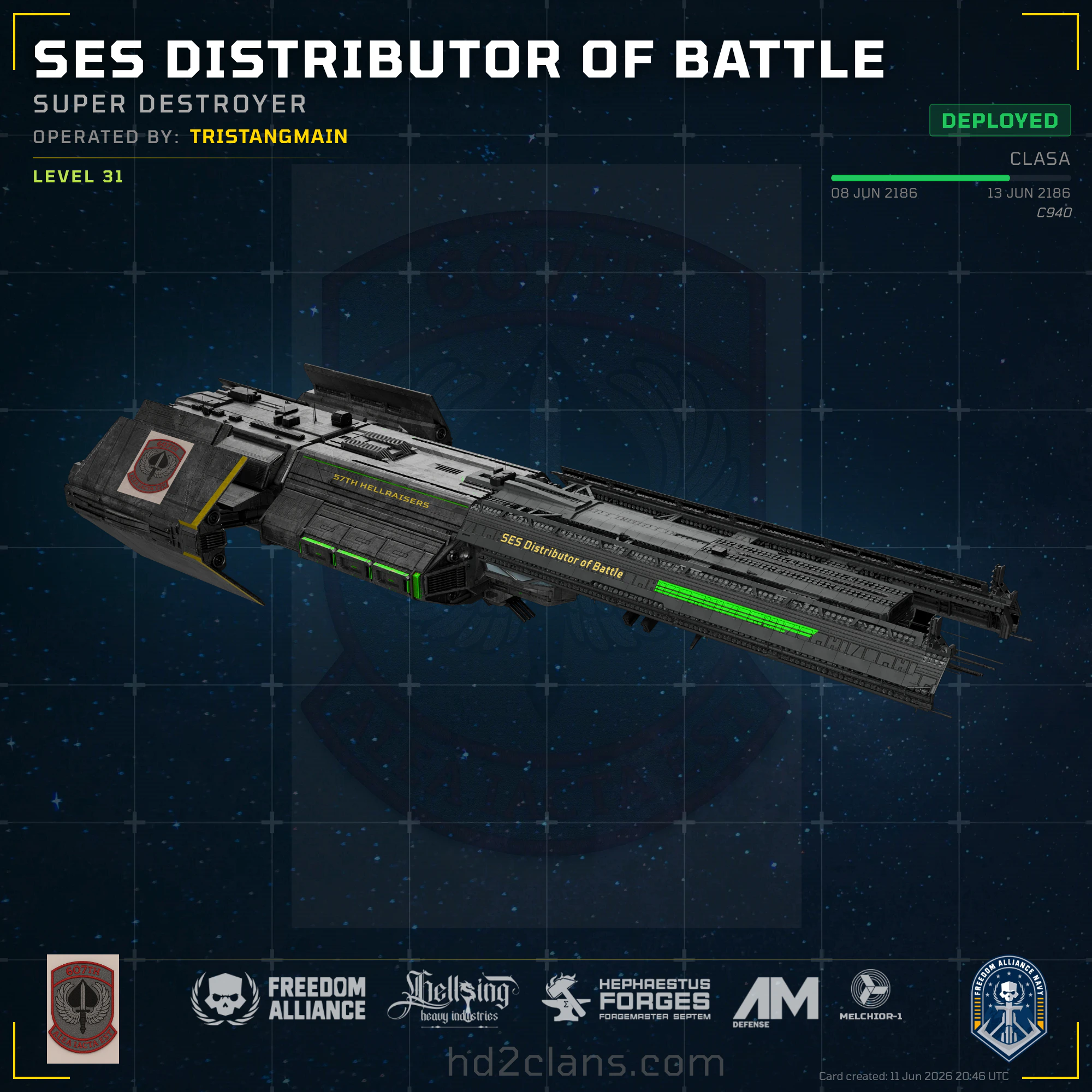 SES Distributor of Battle