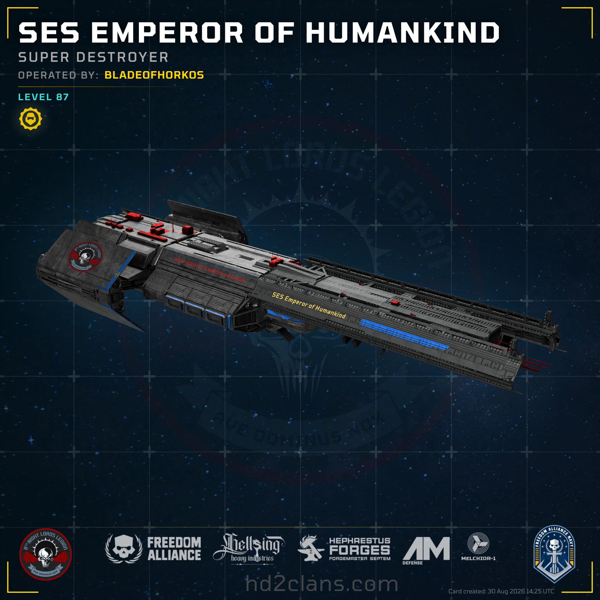 SES Emperor of Humankind