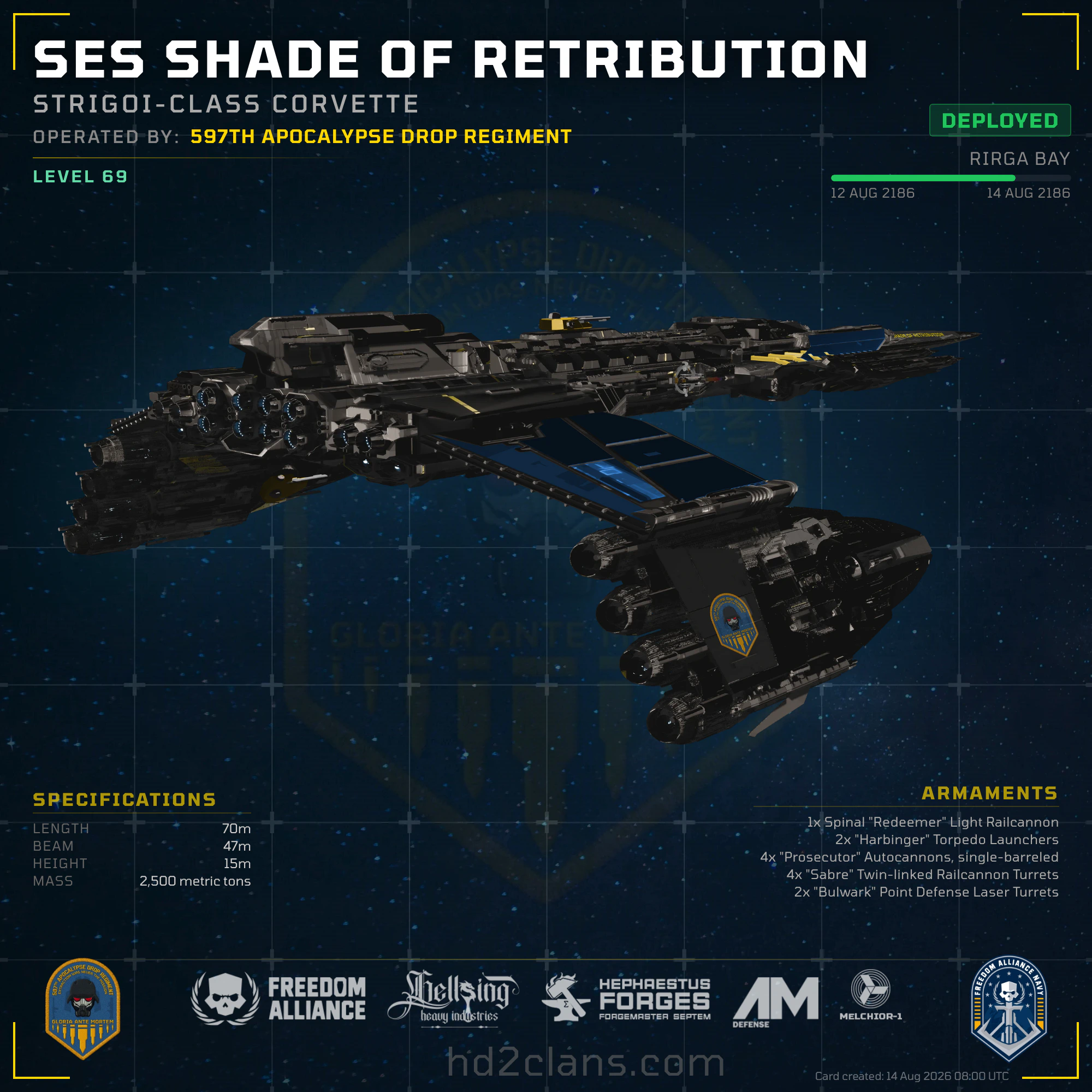 SES Shade of Retribution